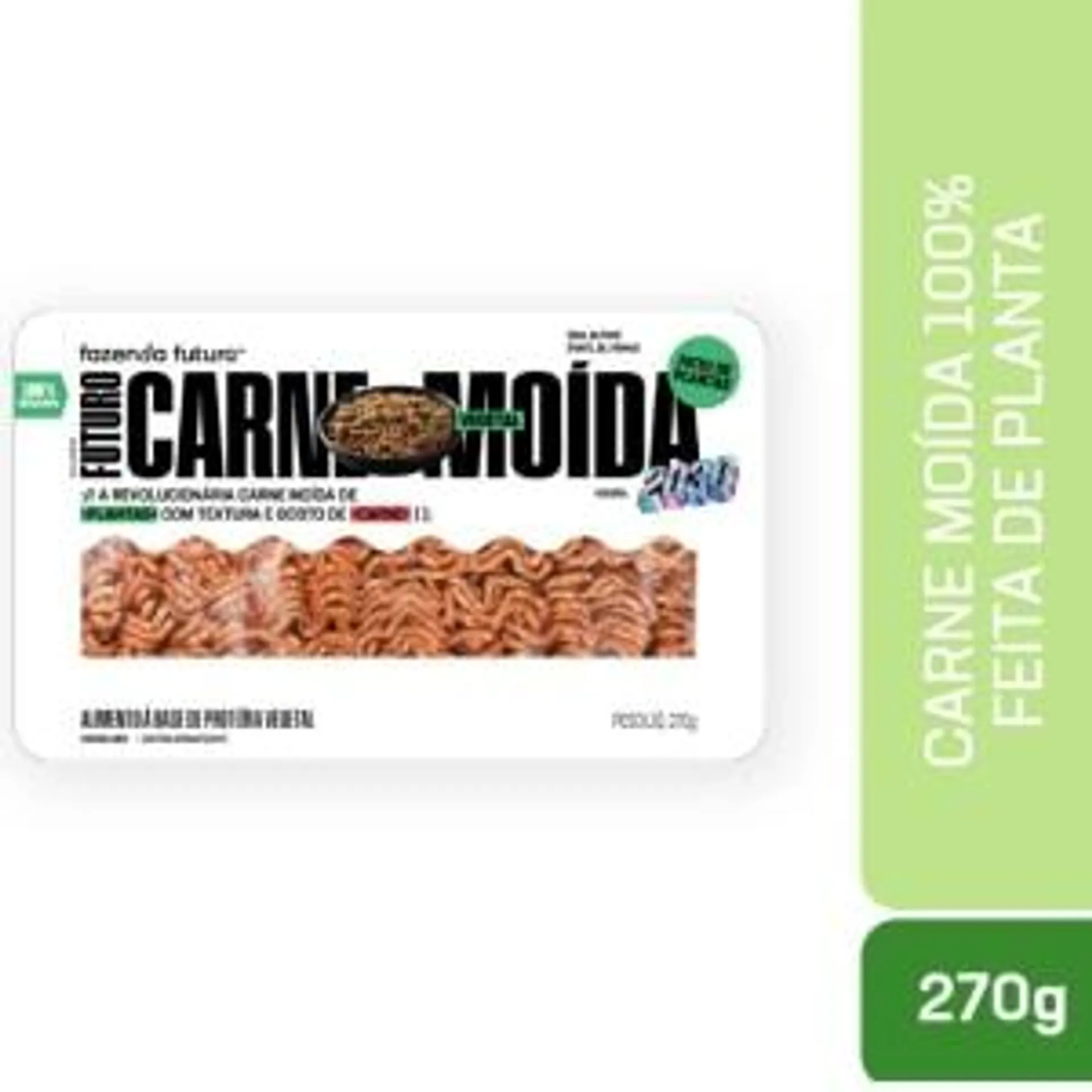 Carne Moida Vegetal Fazenda Futuro 270g