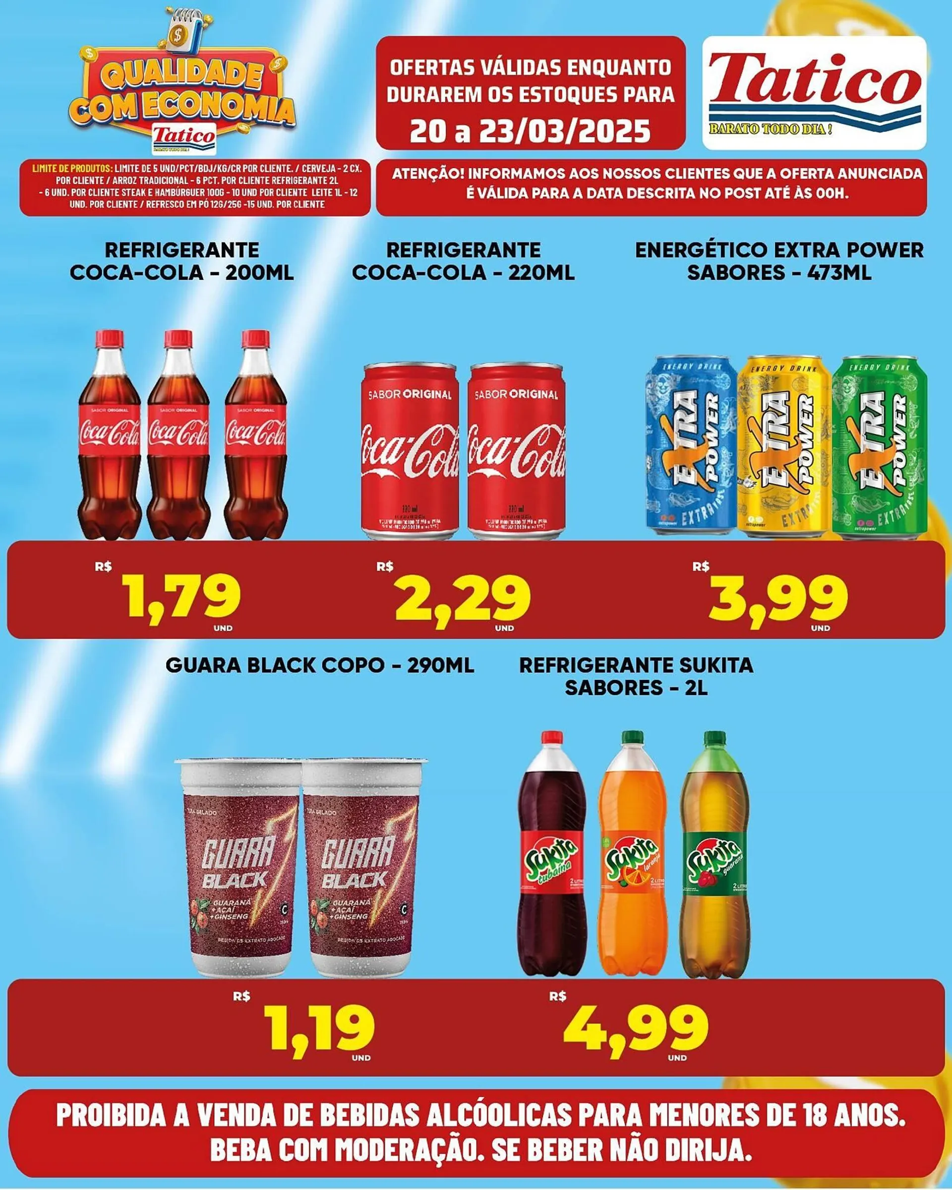 Encarte de Catálogo Tatico 20 de março até 23 de março 2025 - Pagina 2