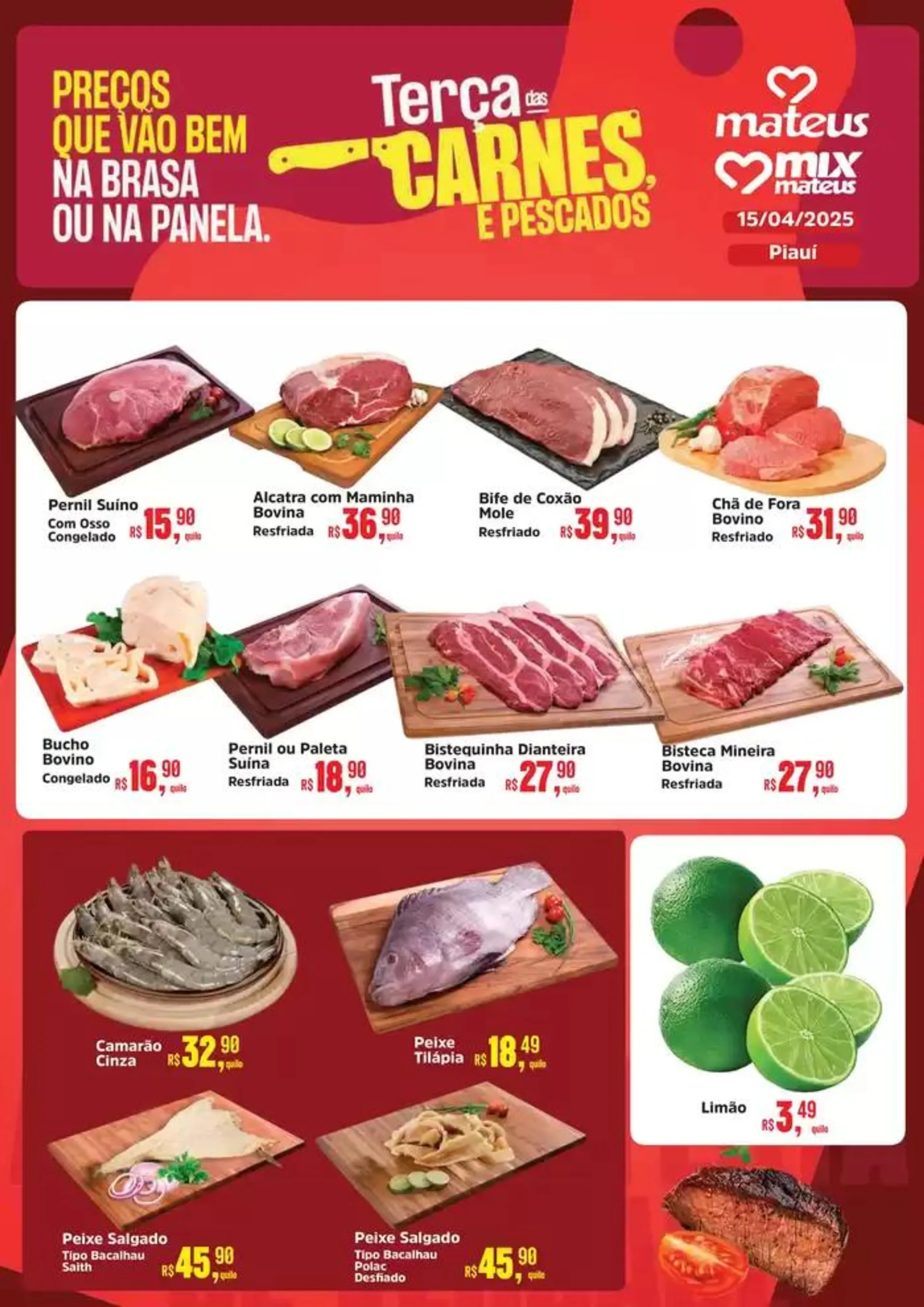 Encarte de Grandes descontos em produtos selecionados 15 de abril até 15 de abril 2025 - Pagina 1