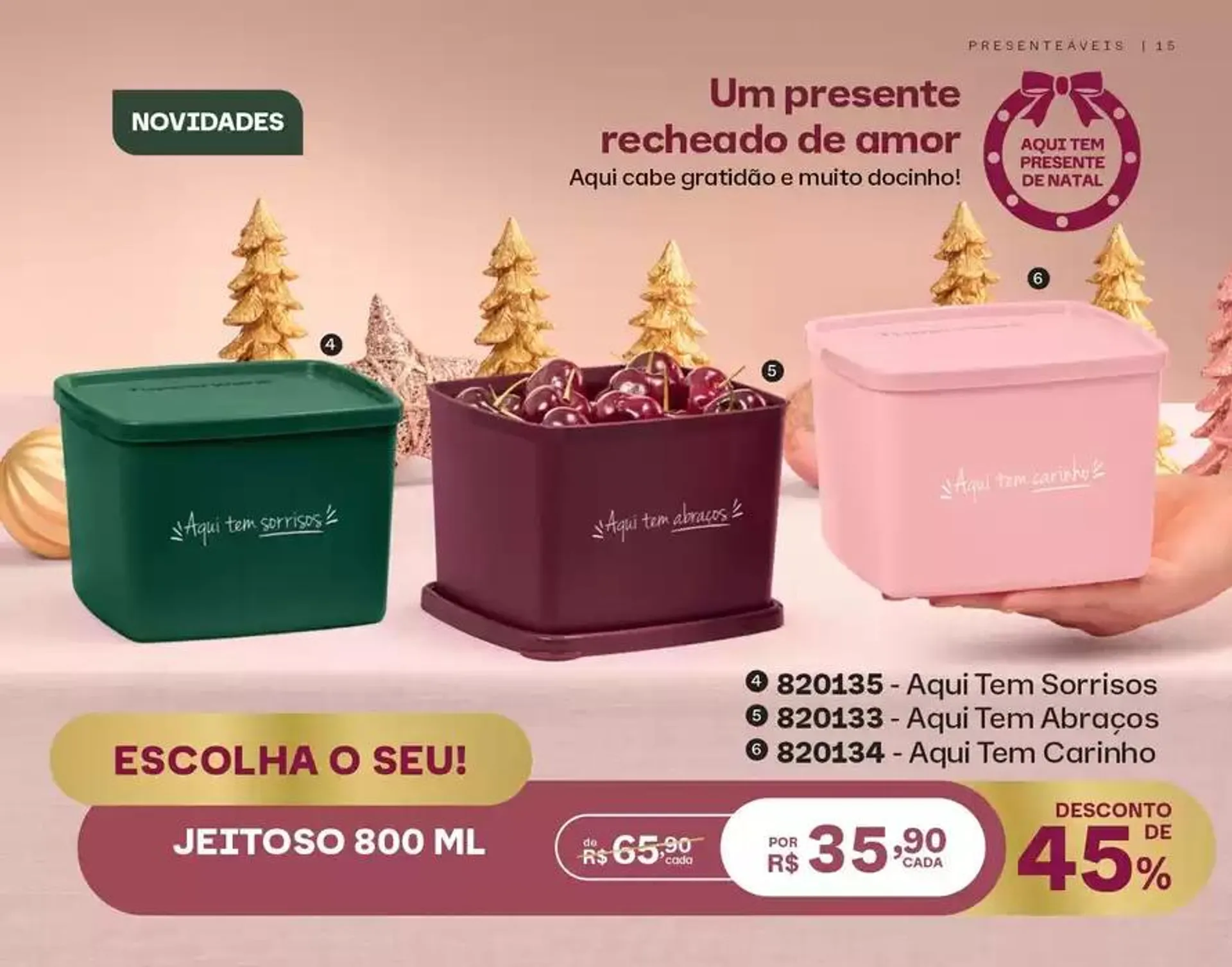 Encarte de Catálogo Tupperware 11 de novembro até 12 de novembro 2024 - Pagina 5