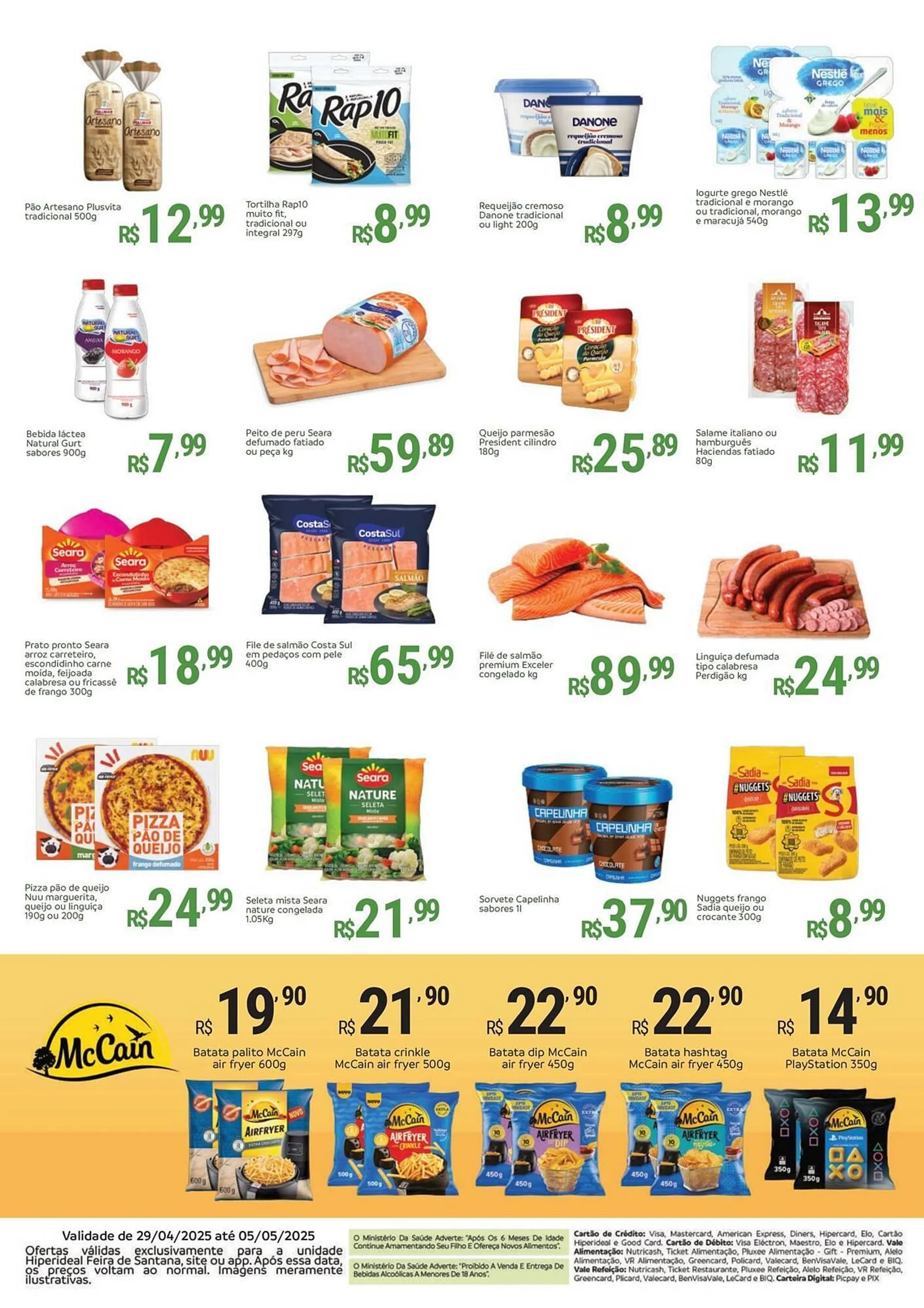 Encarte de Catálogo Hiperideal Supermercados 29 de abril até 5 de maio 2025 - Pagina 2