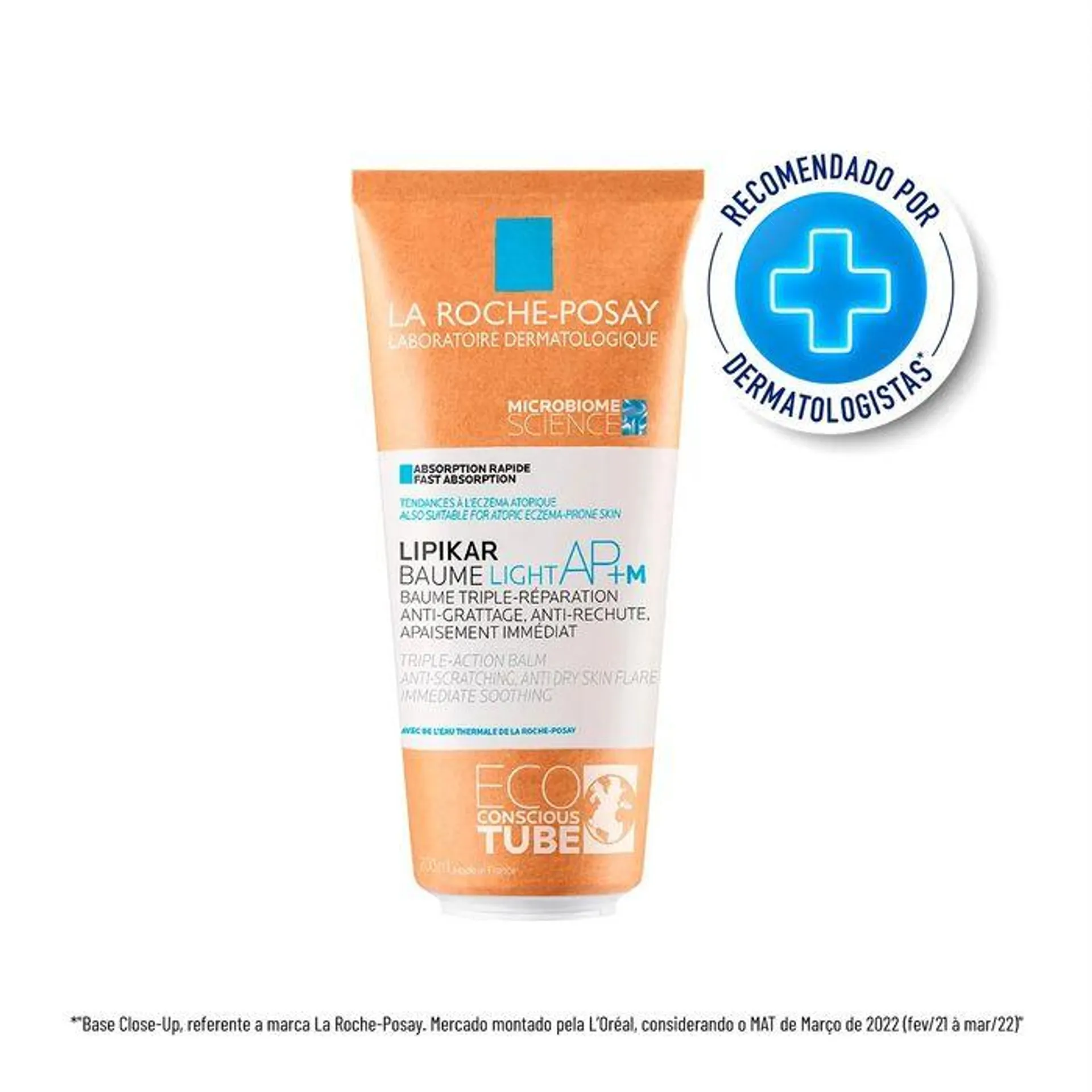 Creme Hidratante Lipikar Baume Light AP+M 200ml