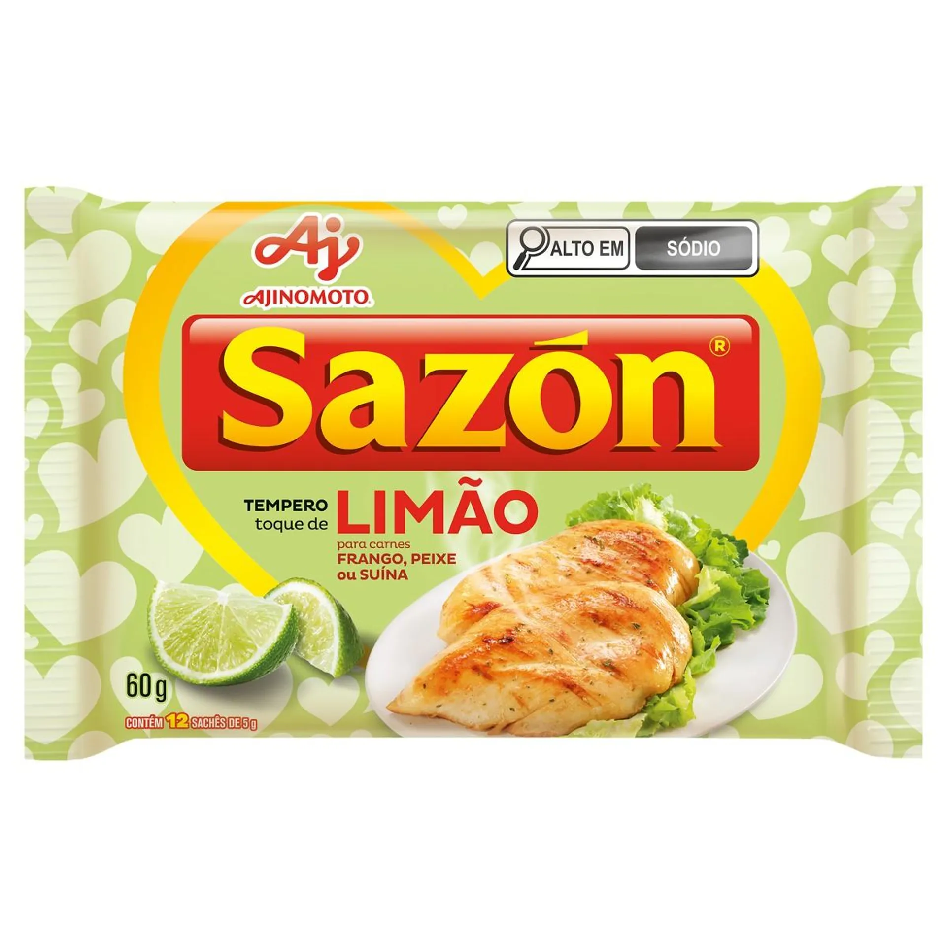 Tempero Em Pó Sazon Toque De Alecrim Para Carnes Frango, Peixe E Suína 60g