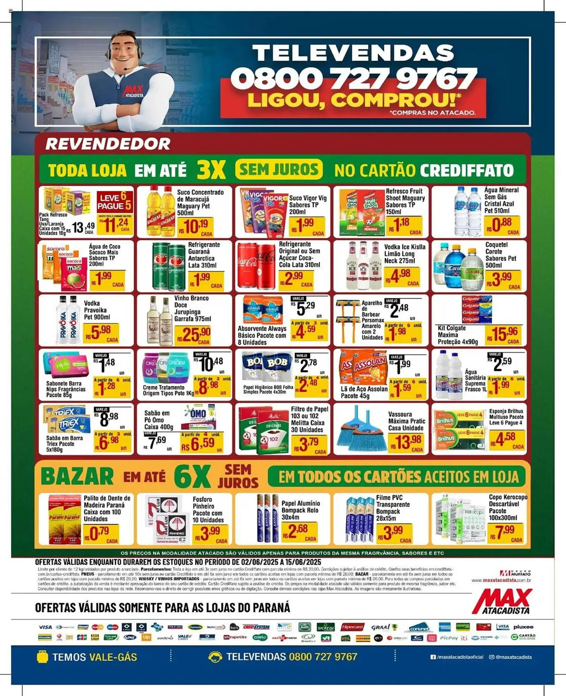 Encarte de Catálogo Max Atacadista 2 de junho até 15 de junho 2025 - Pagina 4