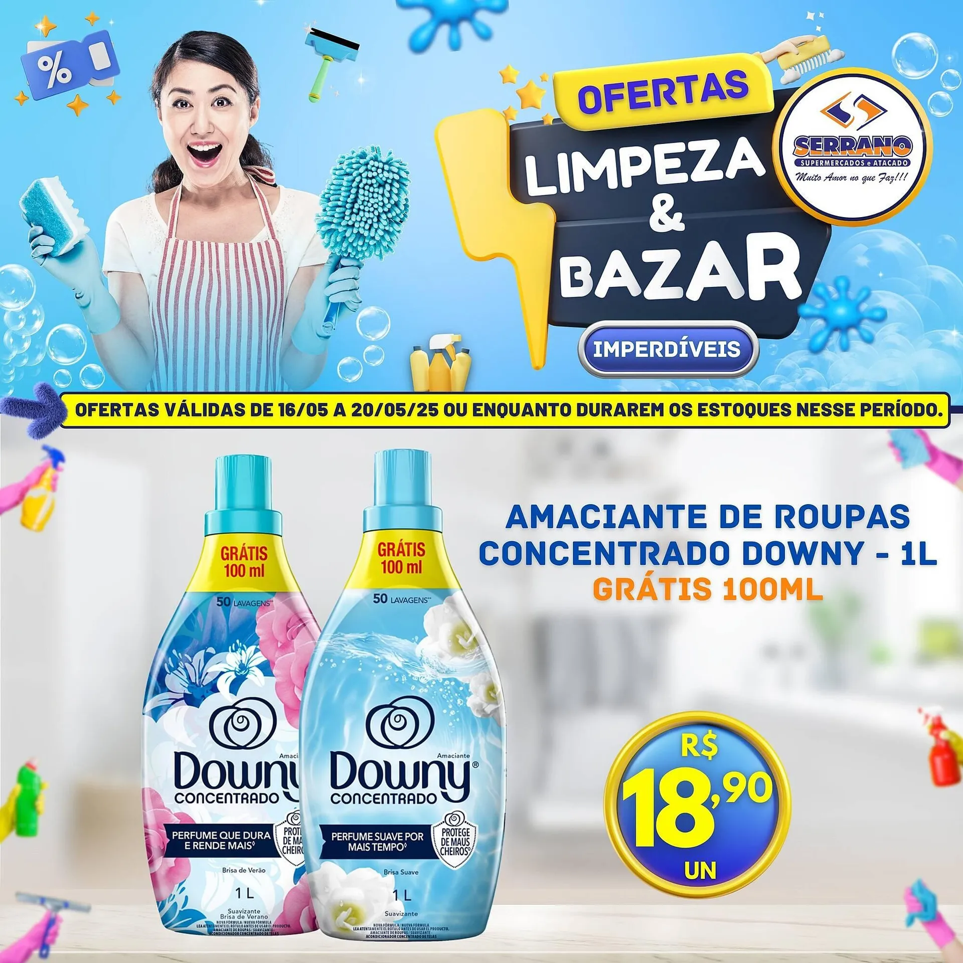 Encarte de Catálogo Serrano Supermercado 19 de maio até 20 de maio 2025 - Pagina 3