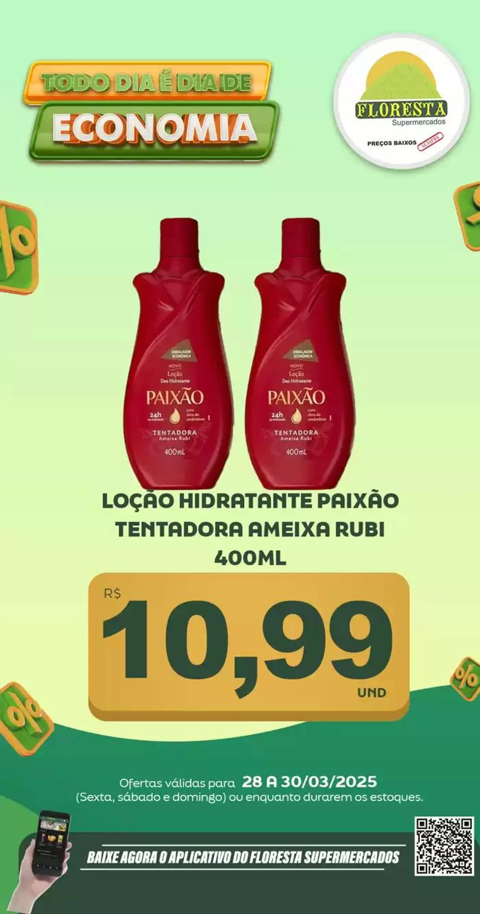 Encarte de Catálogo Floresta Supermercados 28 de março até 29 de março 2025 - Pagina 20