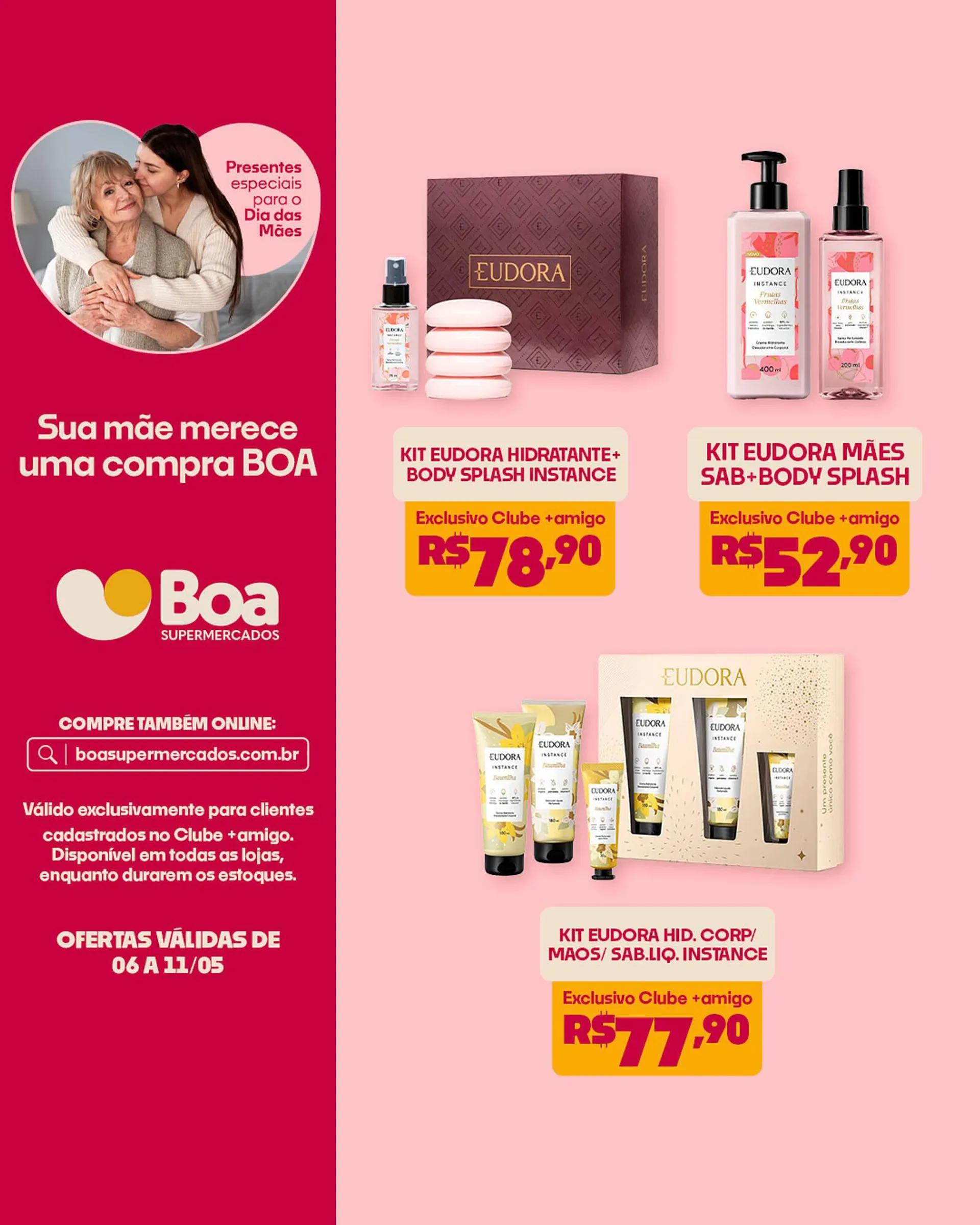 Encarte de Catálogo Boa Supermercados 6 de maio até 11 de maio 2025 - Pagina 1