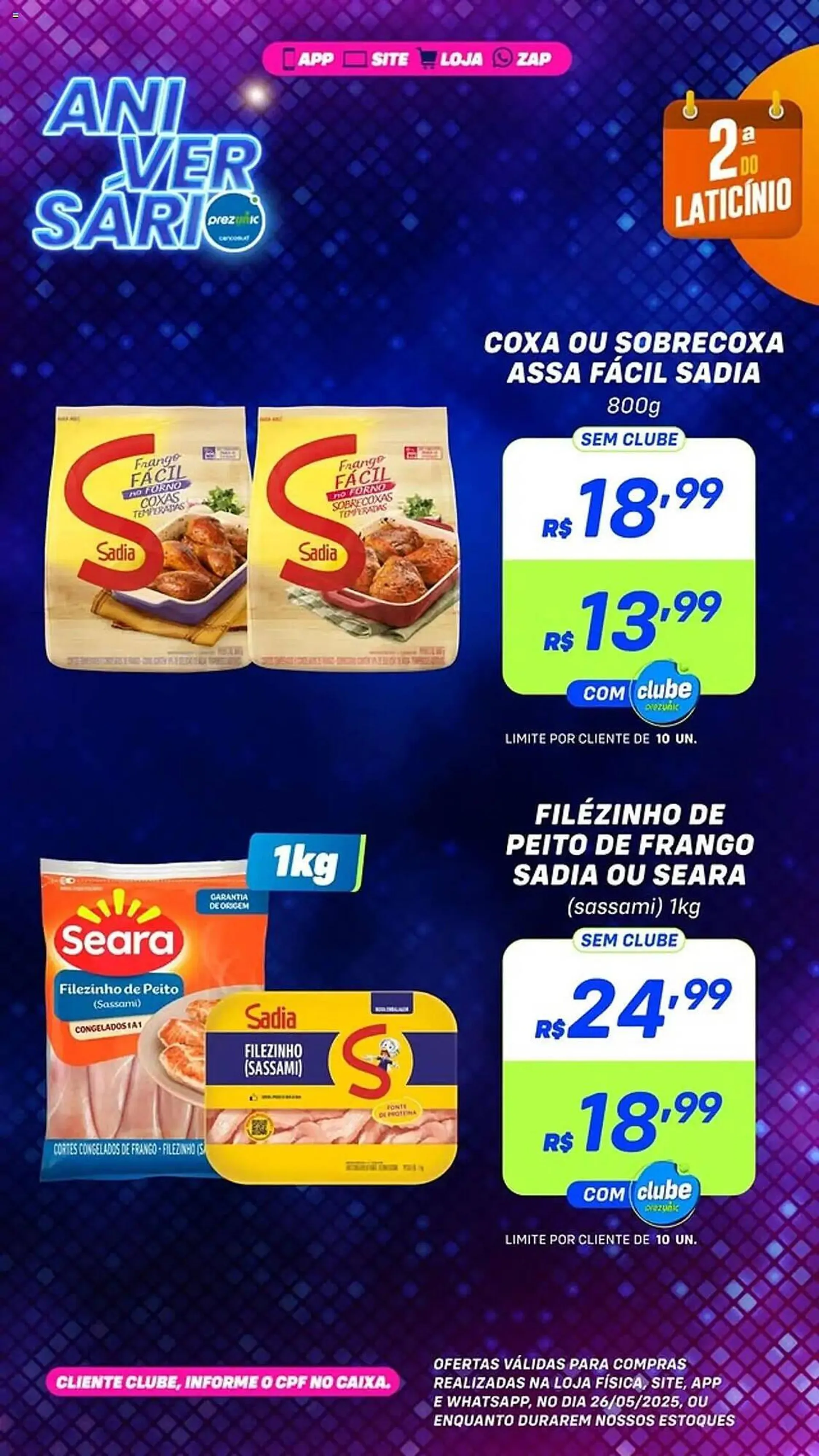 Encarte de Catálogo Prezunic 26 de maio até 27 de maio 2025 - Pagina 6
