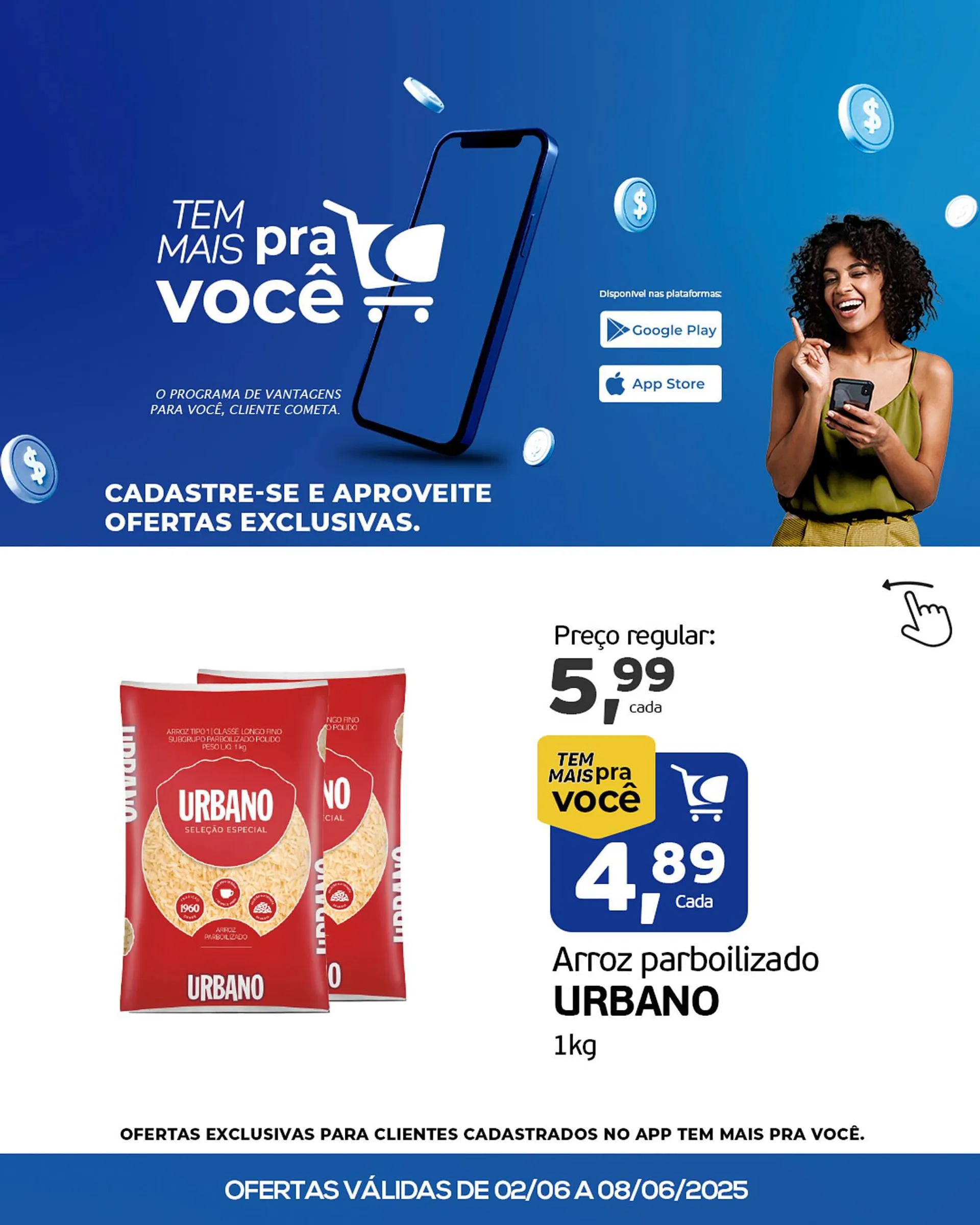 Encarte de Catálogo Cometa Supermercados 3 de junho até 8 de junho 2025 - Pagina 2