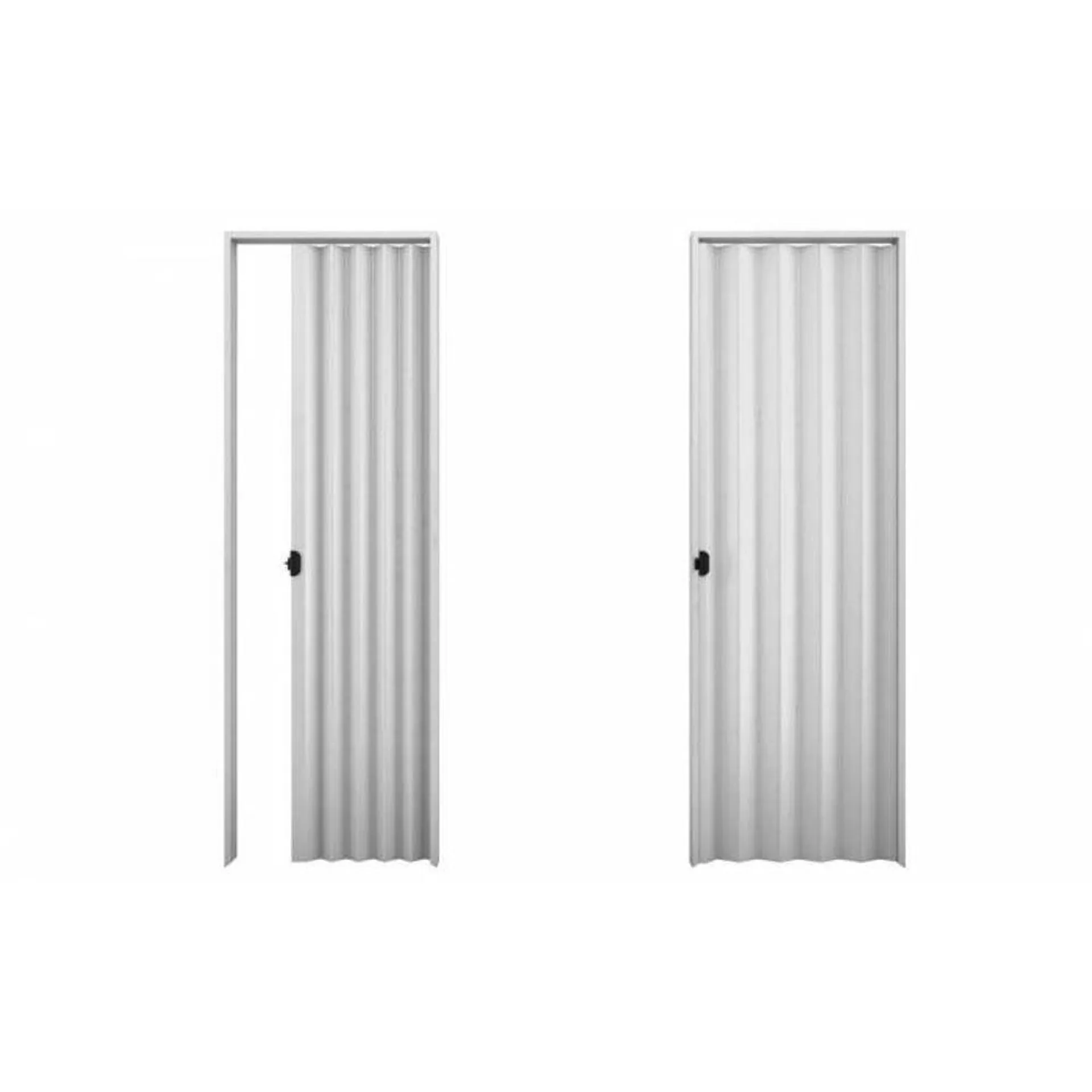 Porta Sanfonada PVC 210x90cm Bianchini Cinza