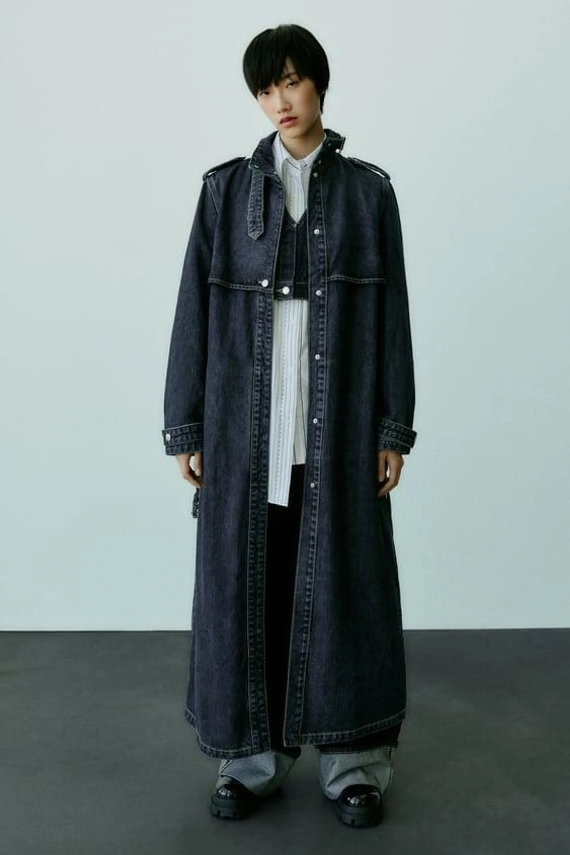 TRENCH DENIM TRF