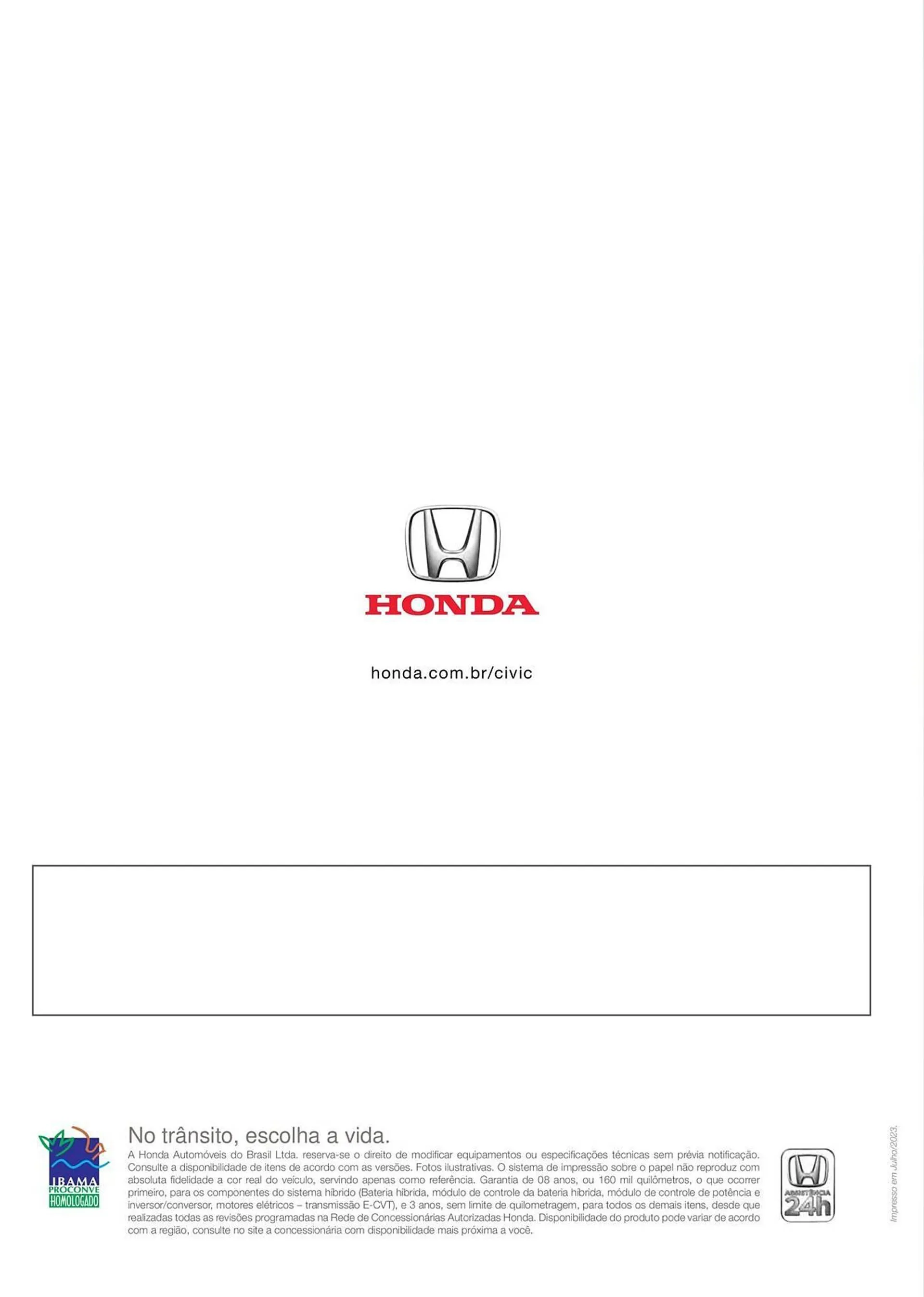 Catálogo Honda - 1