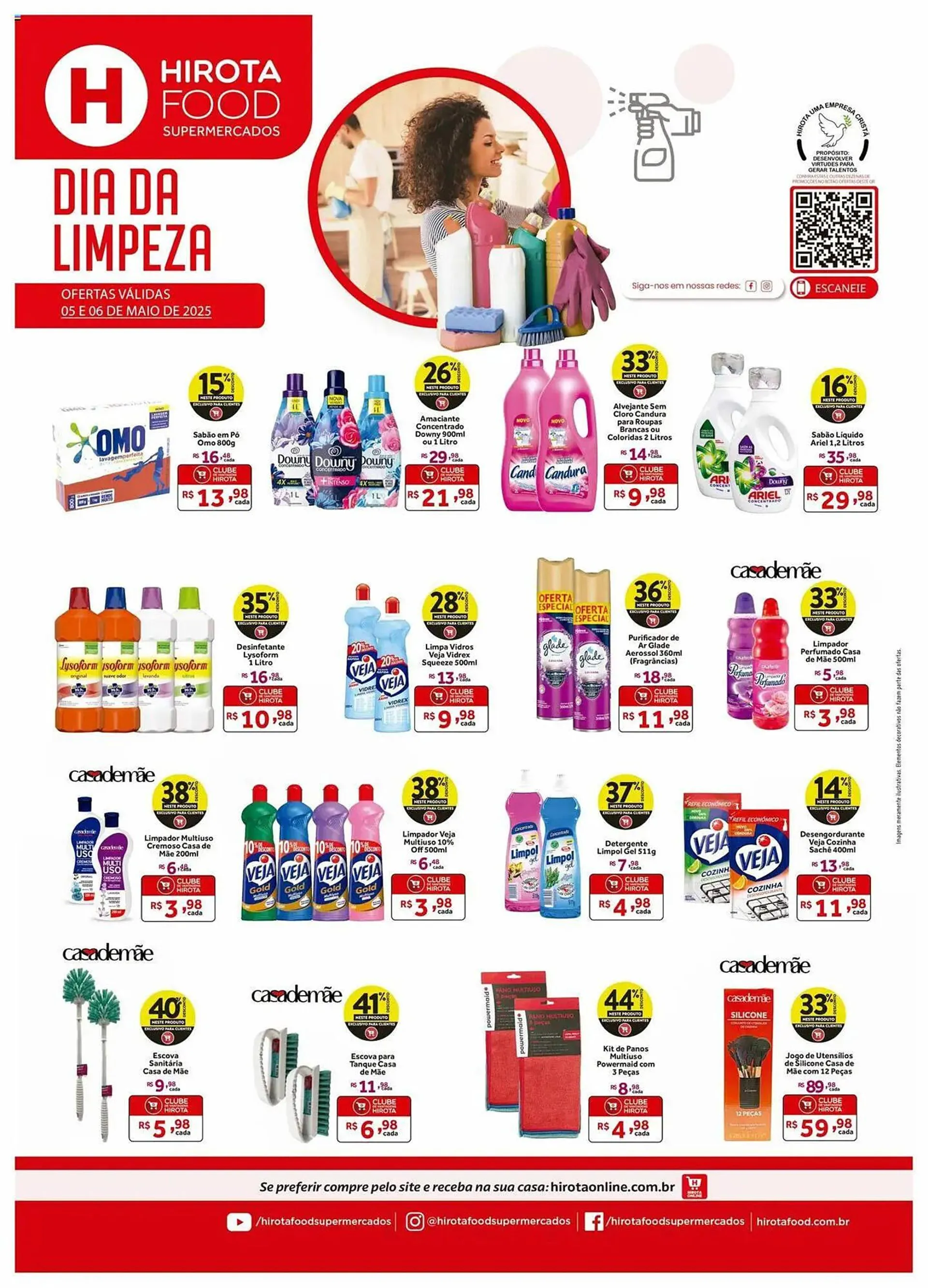 Encarte de Catálogo Hirota Food Supermercado 5 de maio até 6 de maio 2025 - Pagina 1