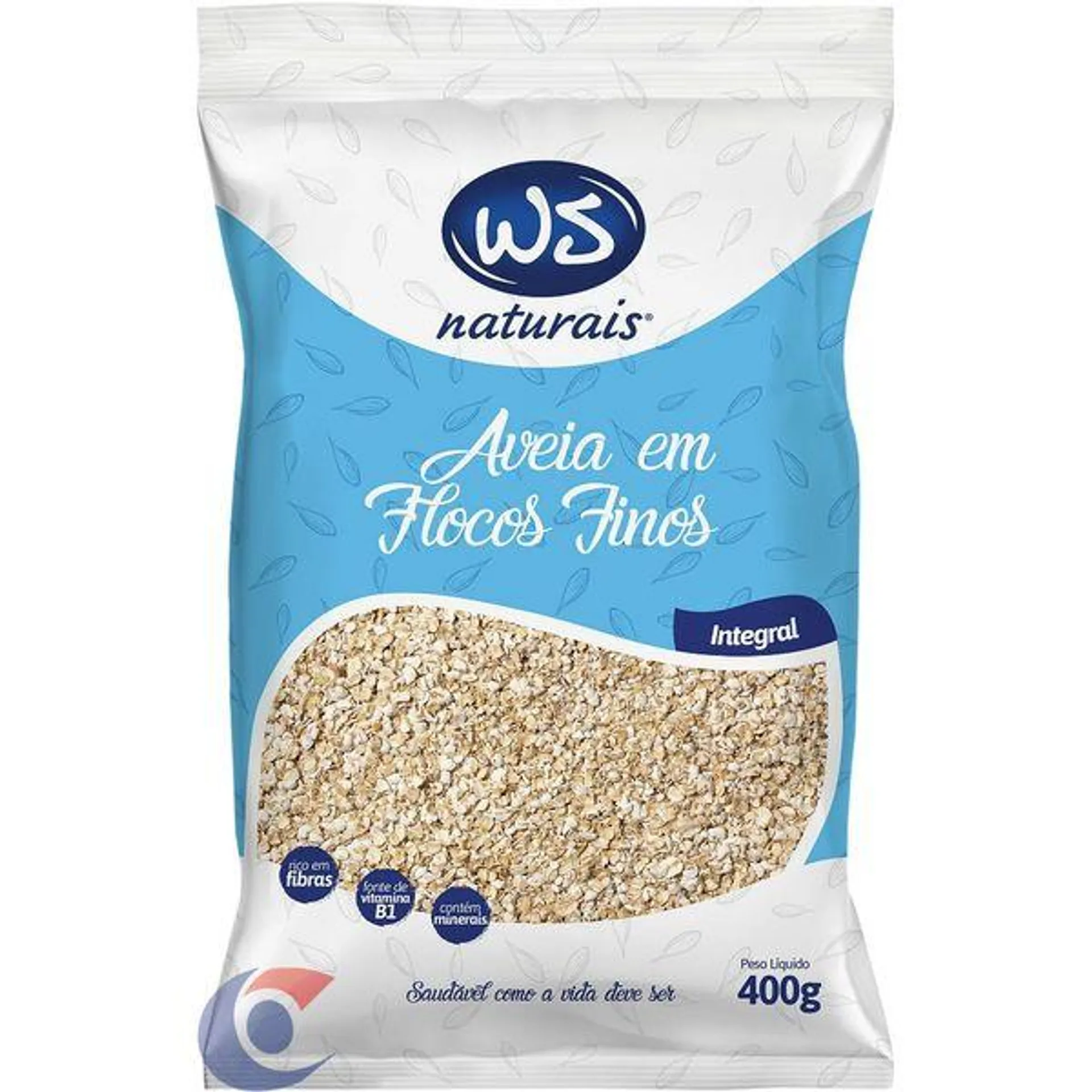 Aveia Em Flocos Finos Integrais Ws 400g