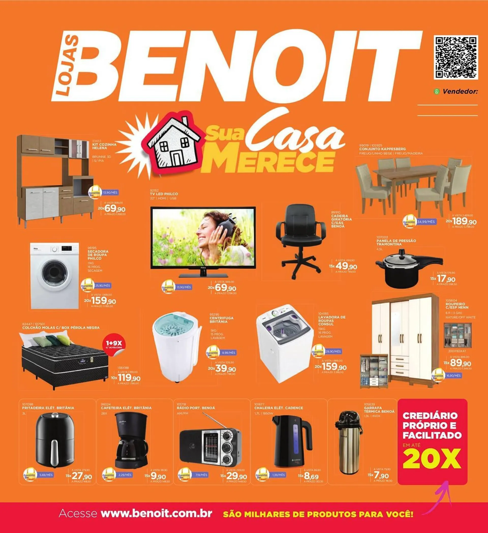 Encarte de Catálogo Benoit 4 de abril até 30 de abril 2024 - Pagina 1