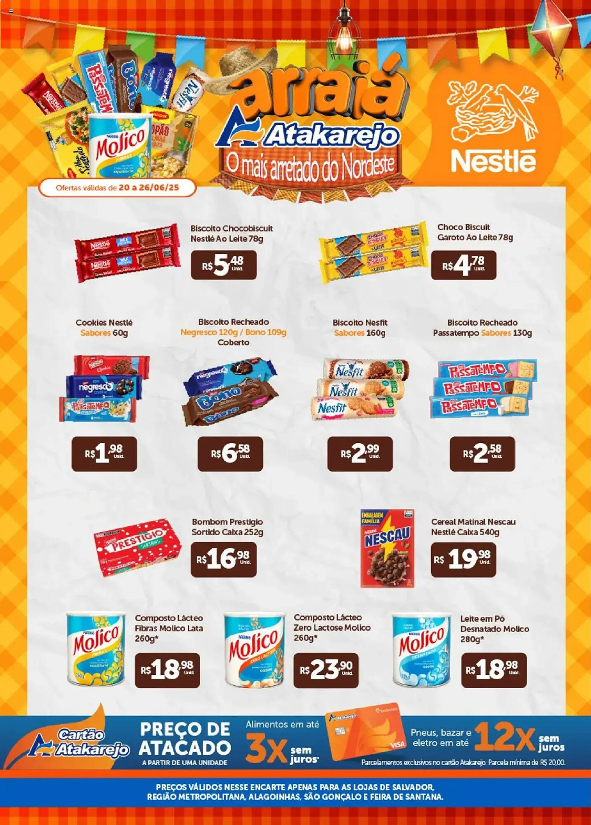 Encarte de Catálogo Atakarejo 20 de junho até 29 de junho 2025 - Pagina 1