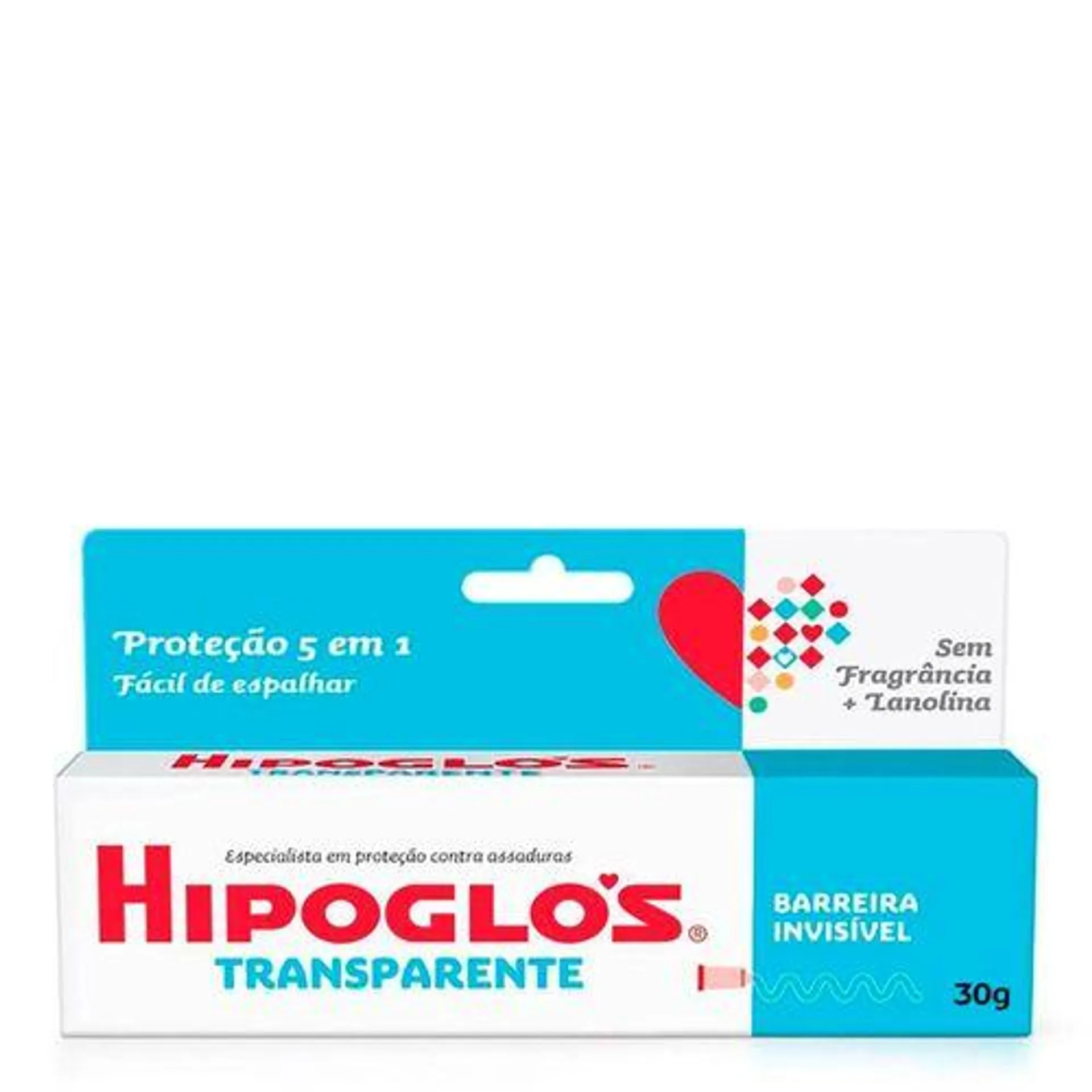 Creme Para Assaduras Hipoglós Transparente 30g