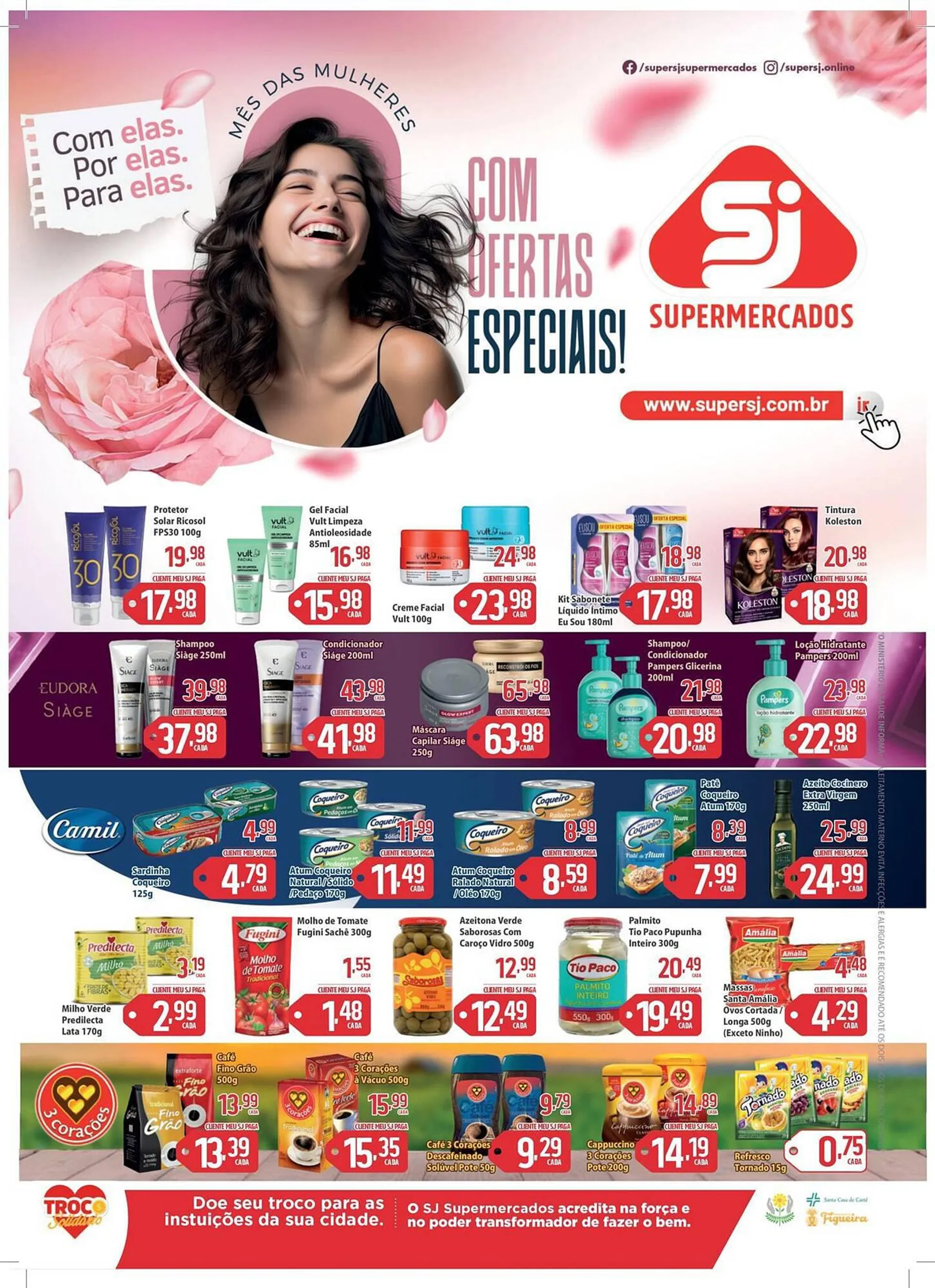 Encarte de Catálogo Sj Supermercados 29 de fevereiro até 13 de março 2024 - Pagina 
