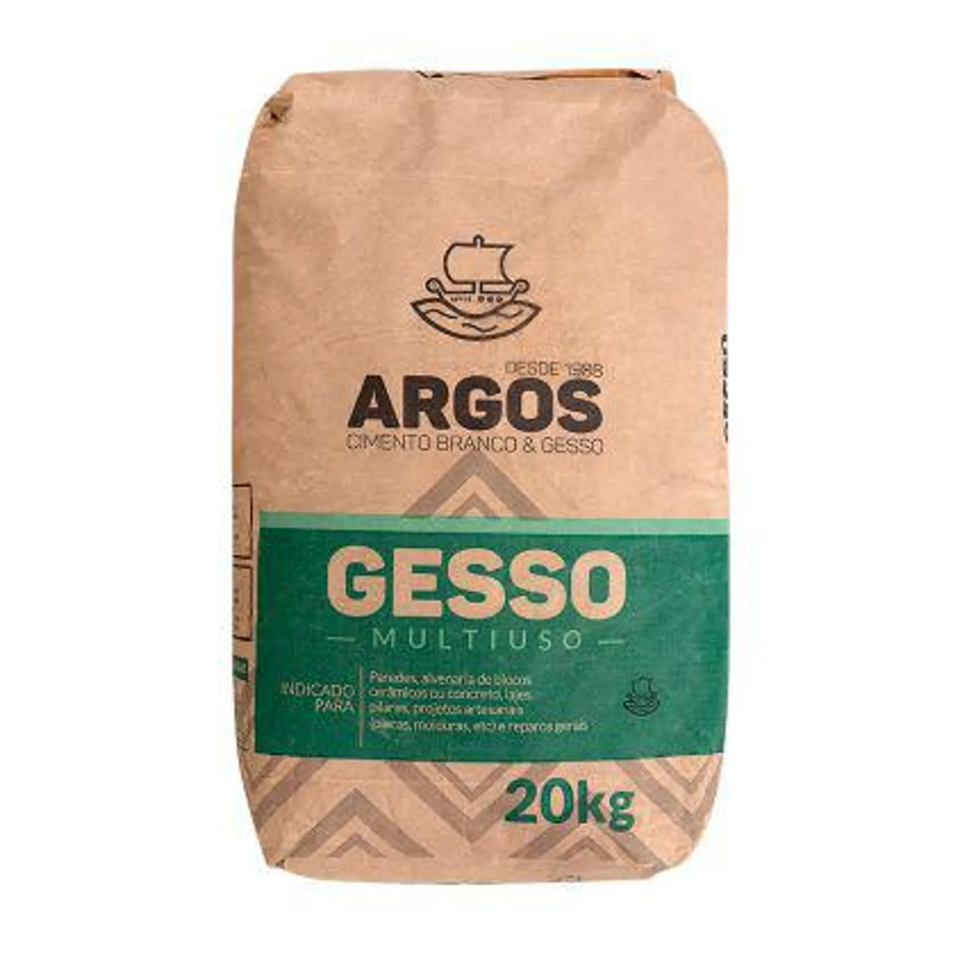 Gesso Argos Branco 20kg