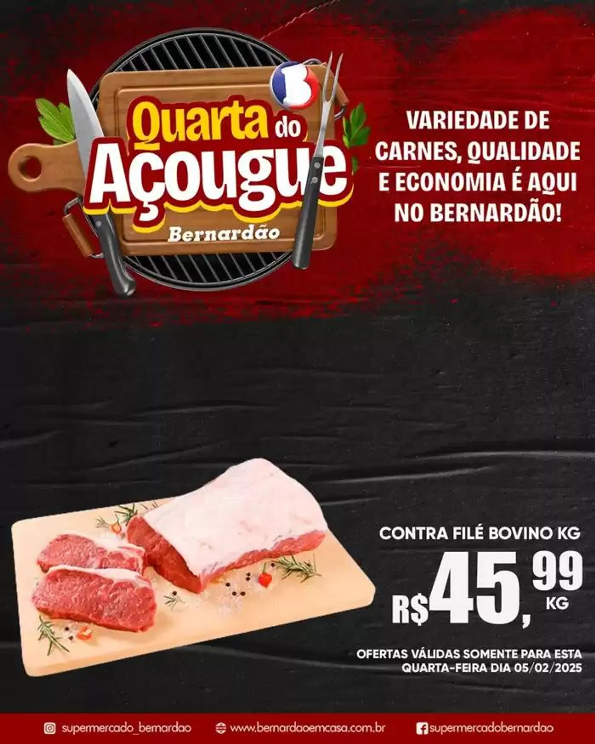 Encarte Supermercado Bernardão - 1