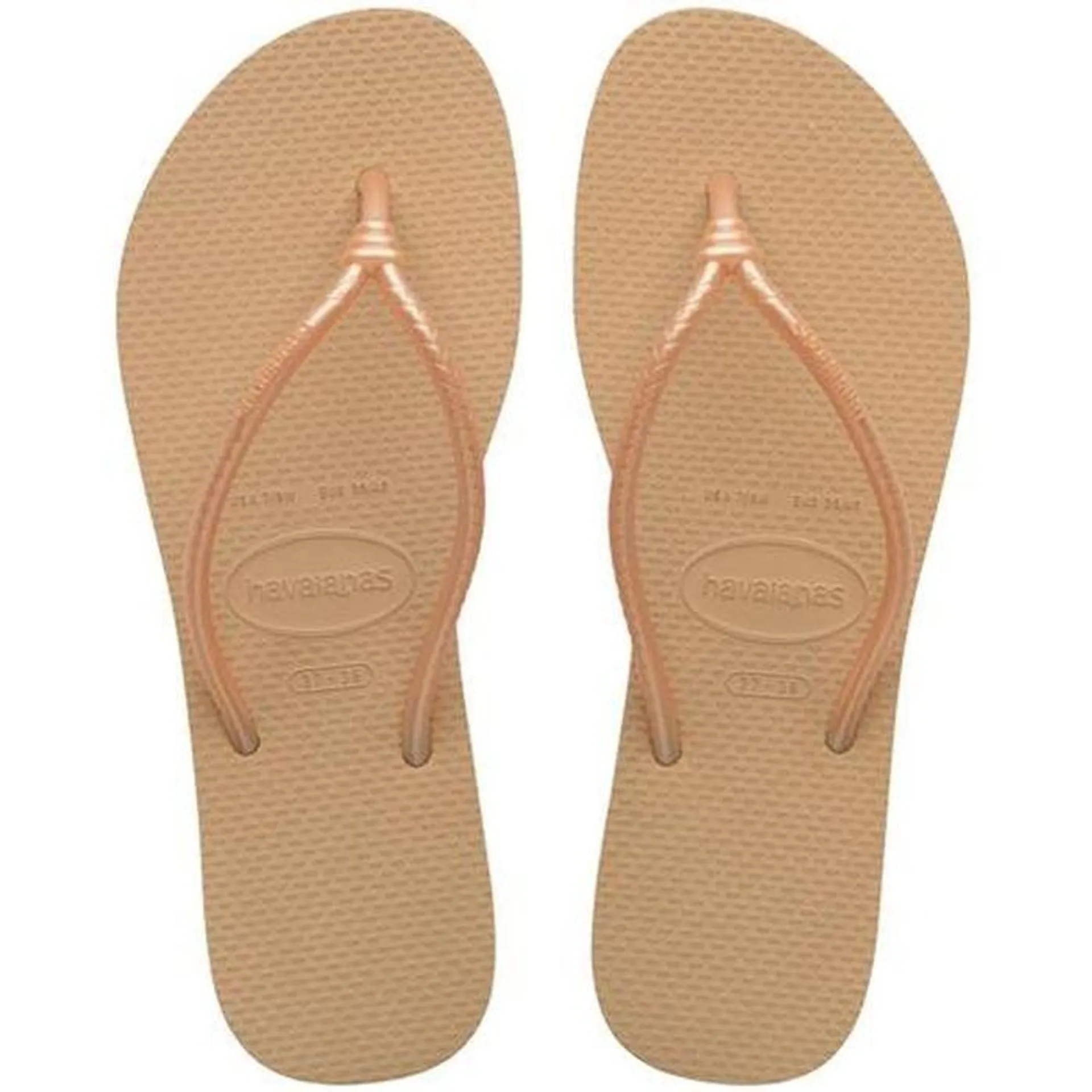 Havaianas Tube Dourado Tamanho 35/36