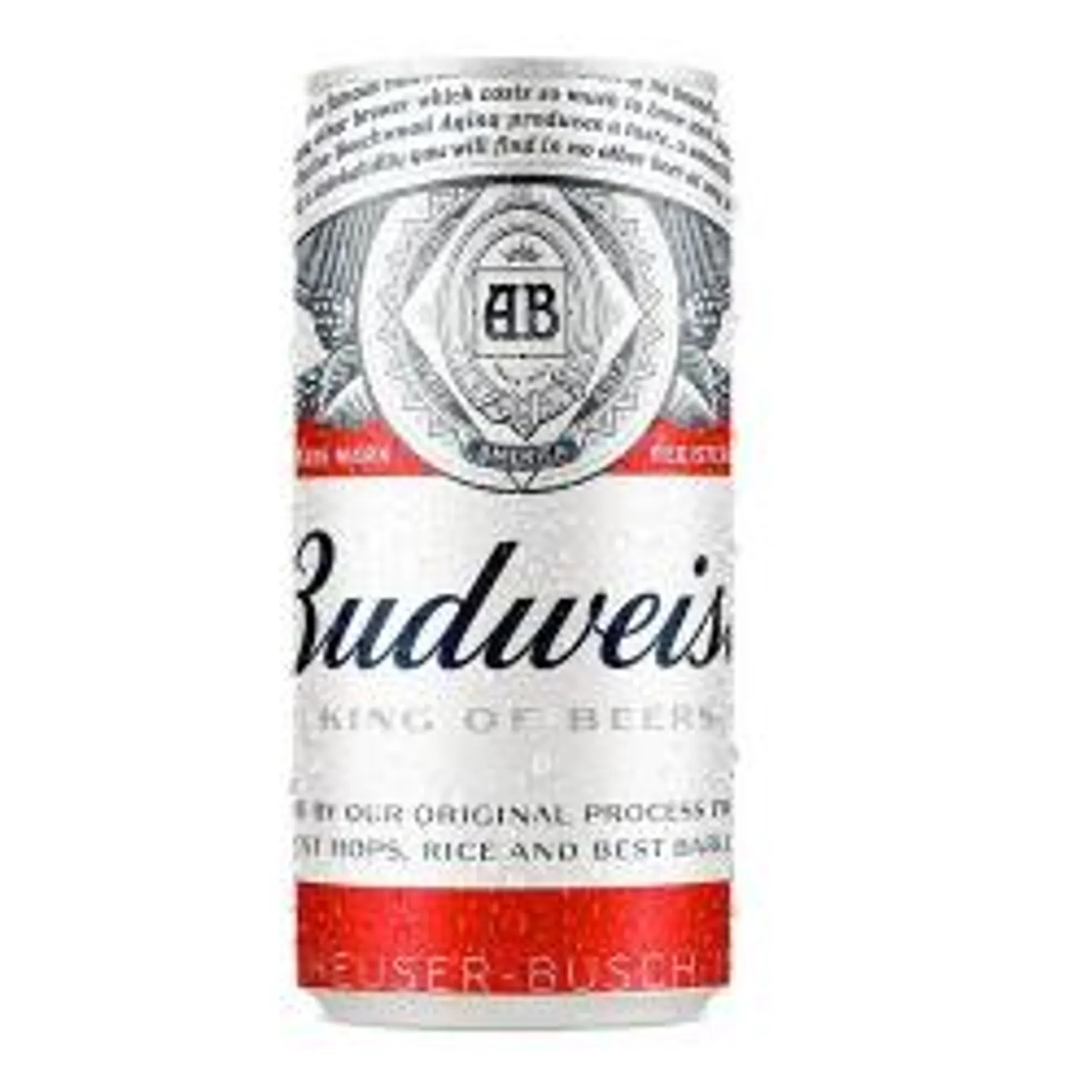 Cerveja Budweiser, American Lager, 269ml, Lata