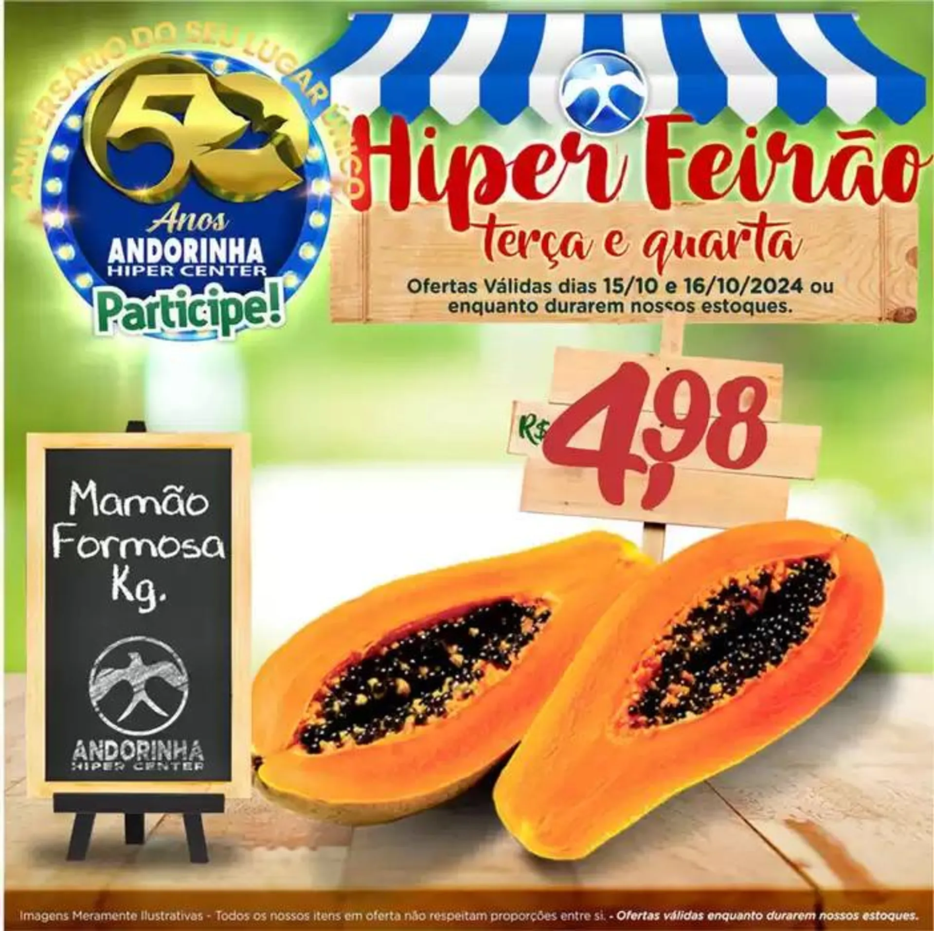 Encarte de Andorinha Hipermercado Hiper Feirão 15 de outubro até 16 de outubro 2024 - Pagina 6