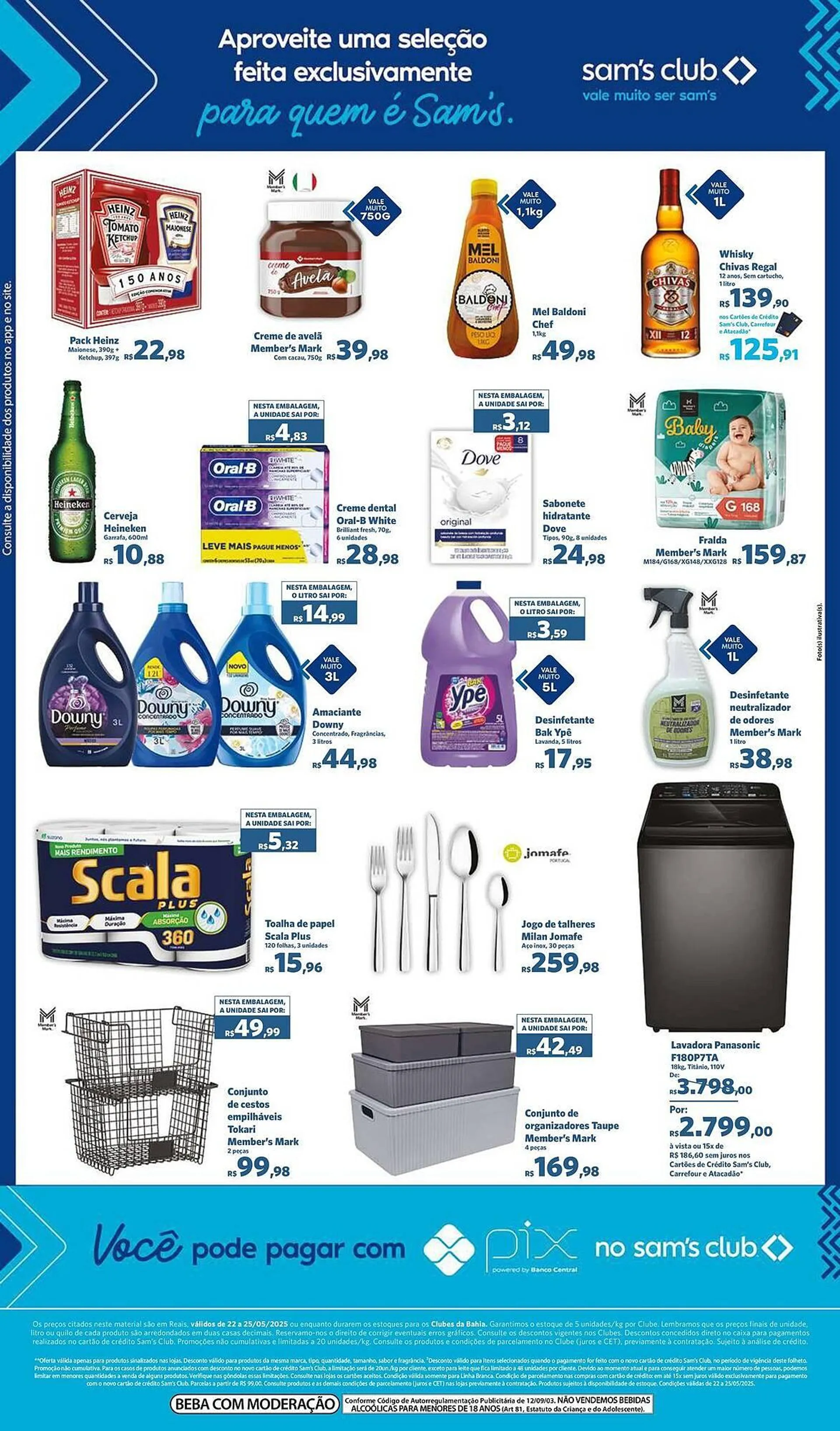 Encarte de Catálogo Sam's Club 23 de maio até 25 de maio 2025 - Pagina 2