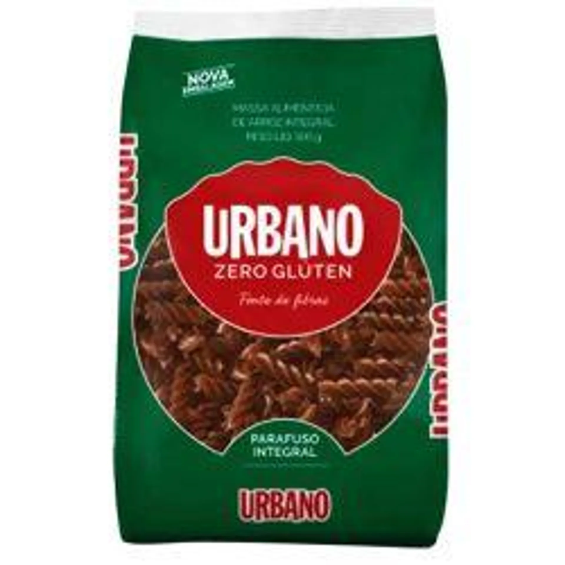 Macarrão De Arroz Urbano Parafuso Integral 500g