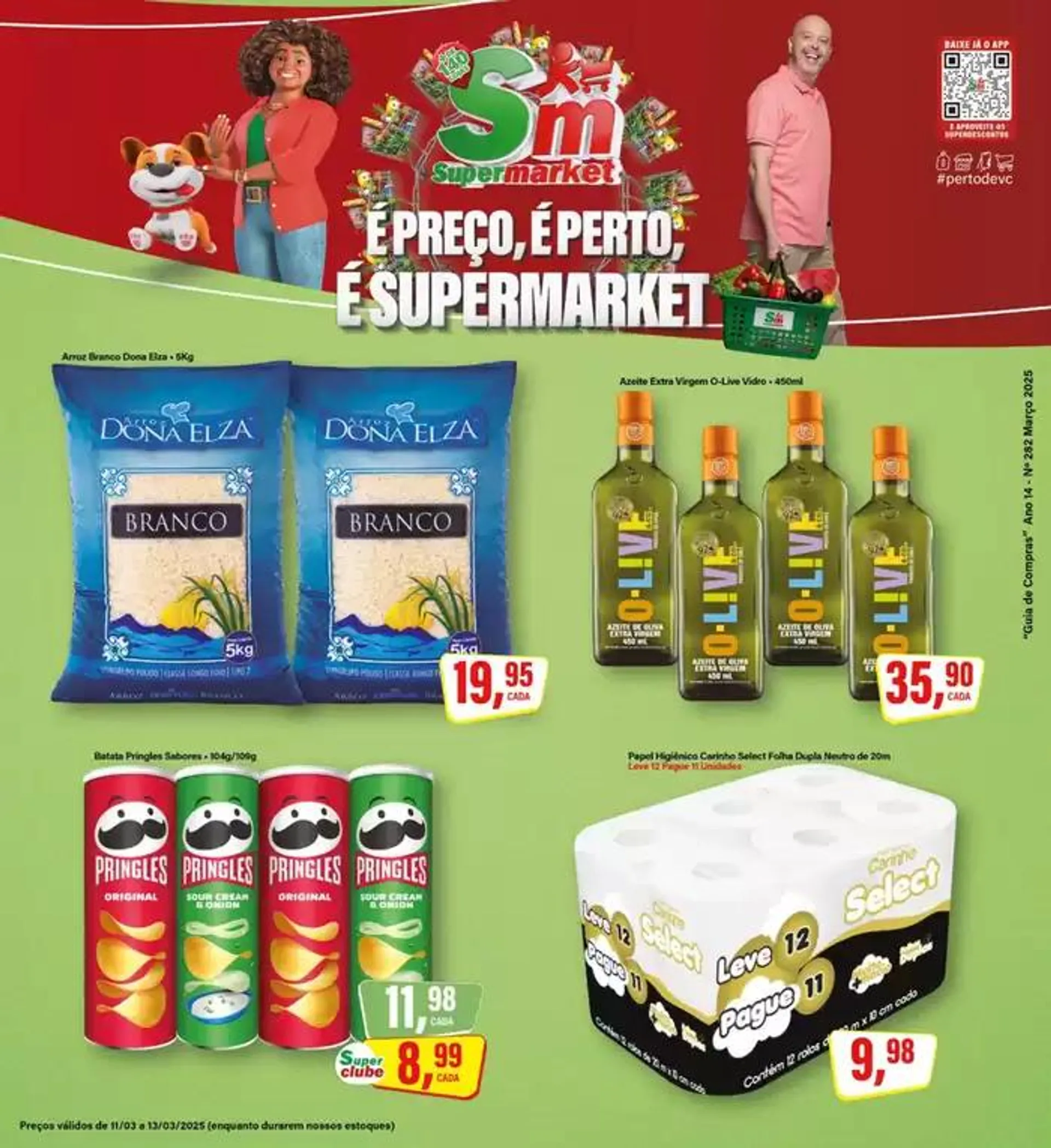 Encarte de Encarte Rede Supermarket 12 de março até 13 de março 2025 - Pagina 1