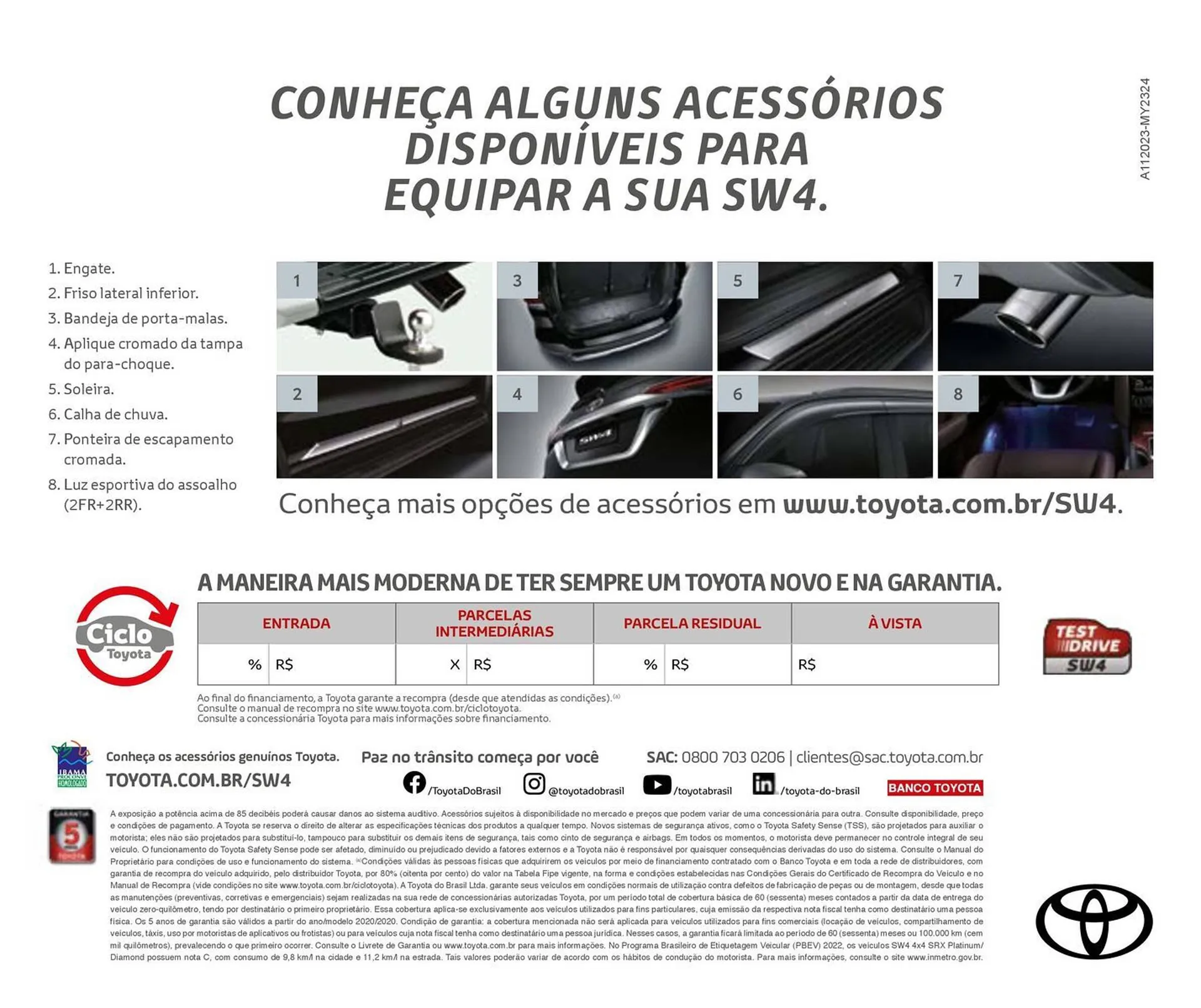 Encarte de Catálogo Toyota SW4 16 de fevereiro até 16 de fevereiro 2025 - Pagina 4