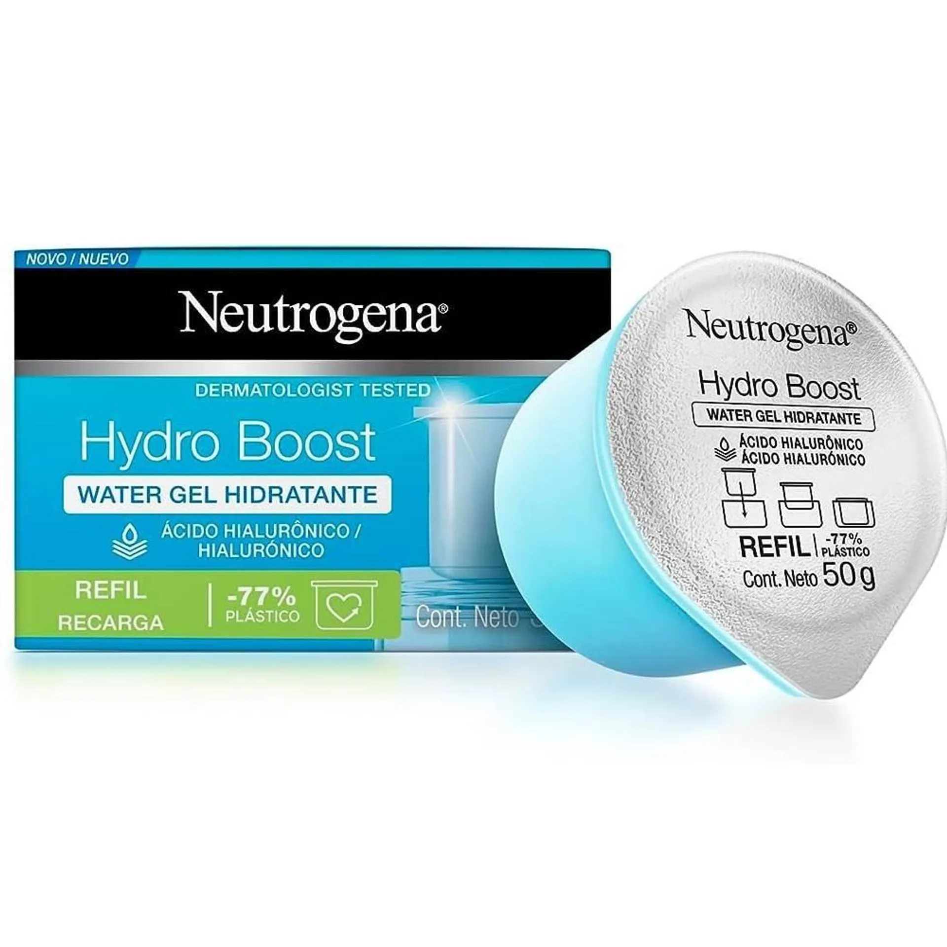 Refil Hidratante Facial Neutrogena Hydro Boost Water Gel 50g