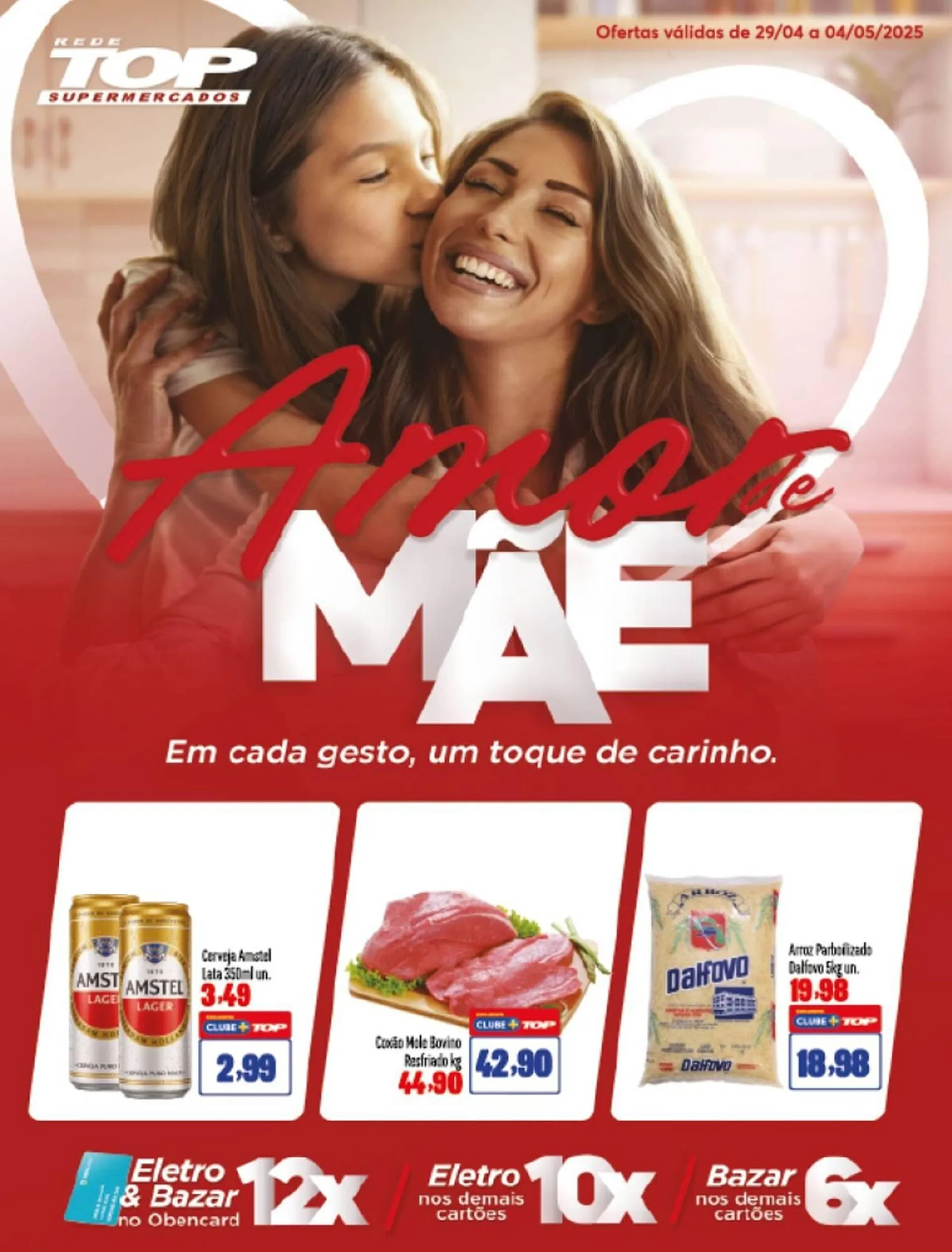 Encarte de Catálogo Rede Top 29 de abril até 4 de maio 2025 - Pagina 1