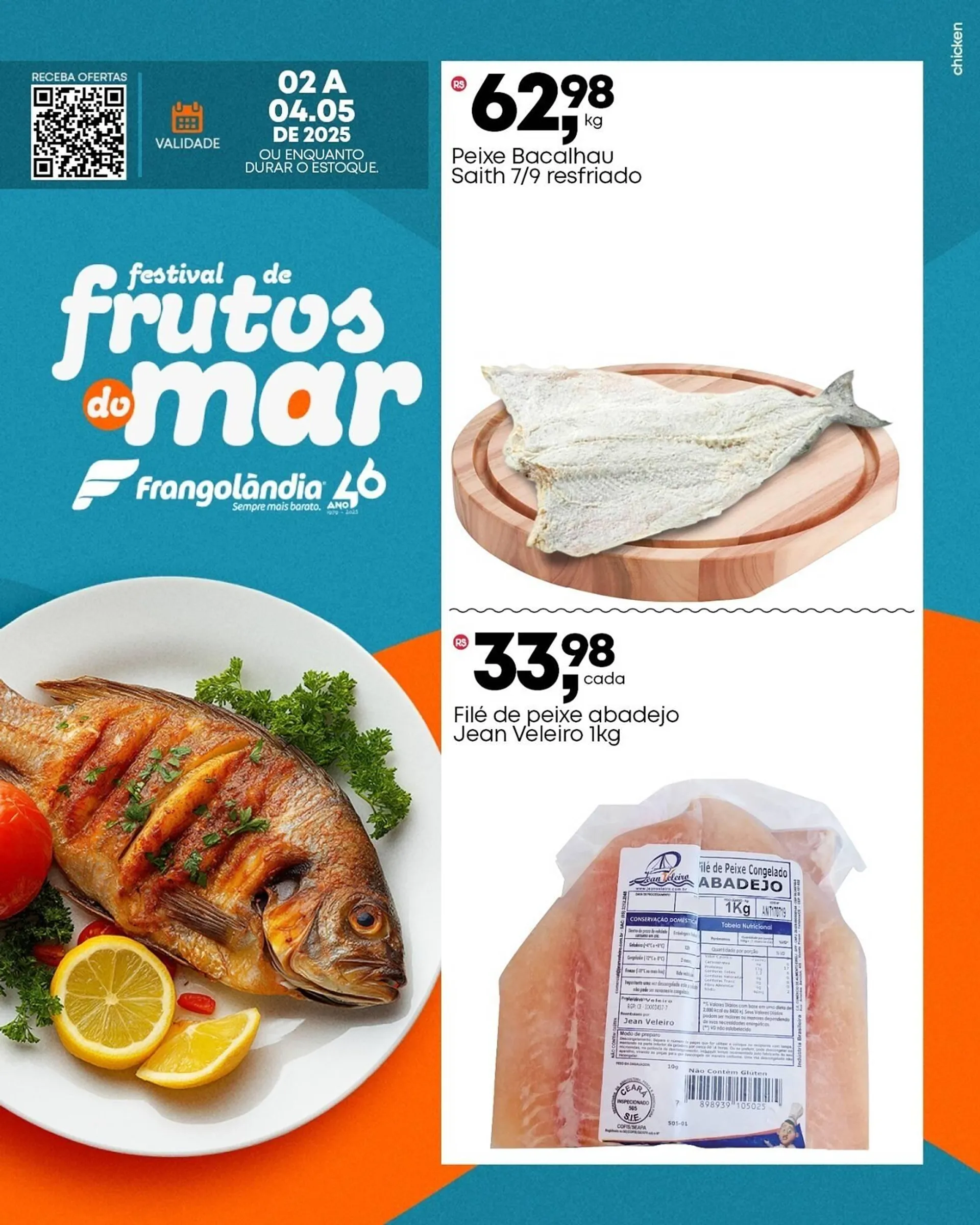 Encarte de Ofertas Frangolândia 2 de maio até 4 de maio 2025 - Pagina 2
