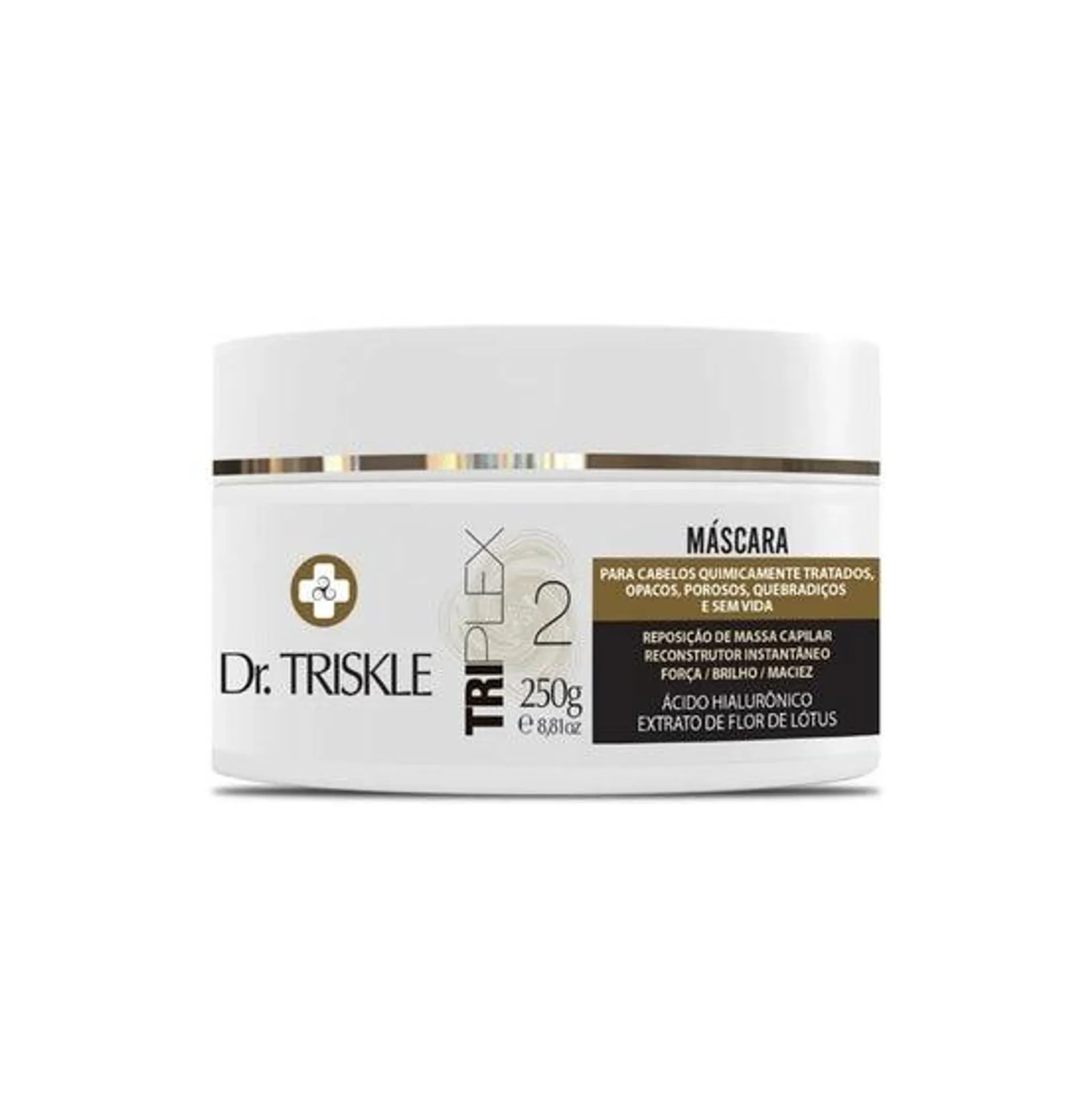 Máscara Tratamento Capilar Dr Triskle Triplex 250gr