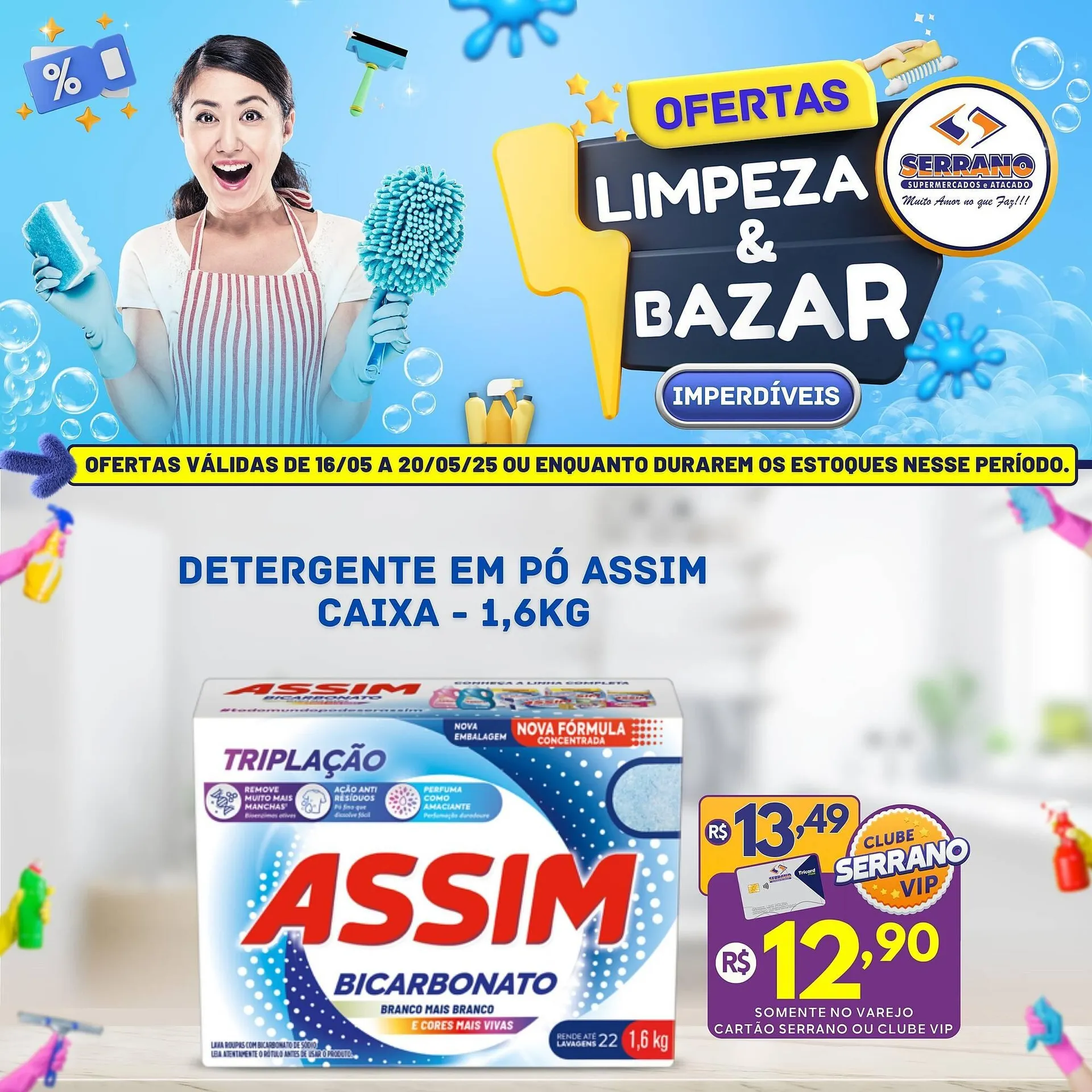 Encarte de Catálogo Serrano Supermercado 19 de maio até 20 de maio 2025 - Pagina 2
