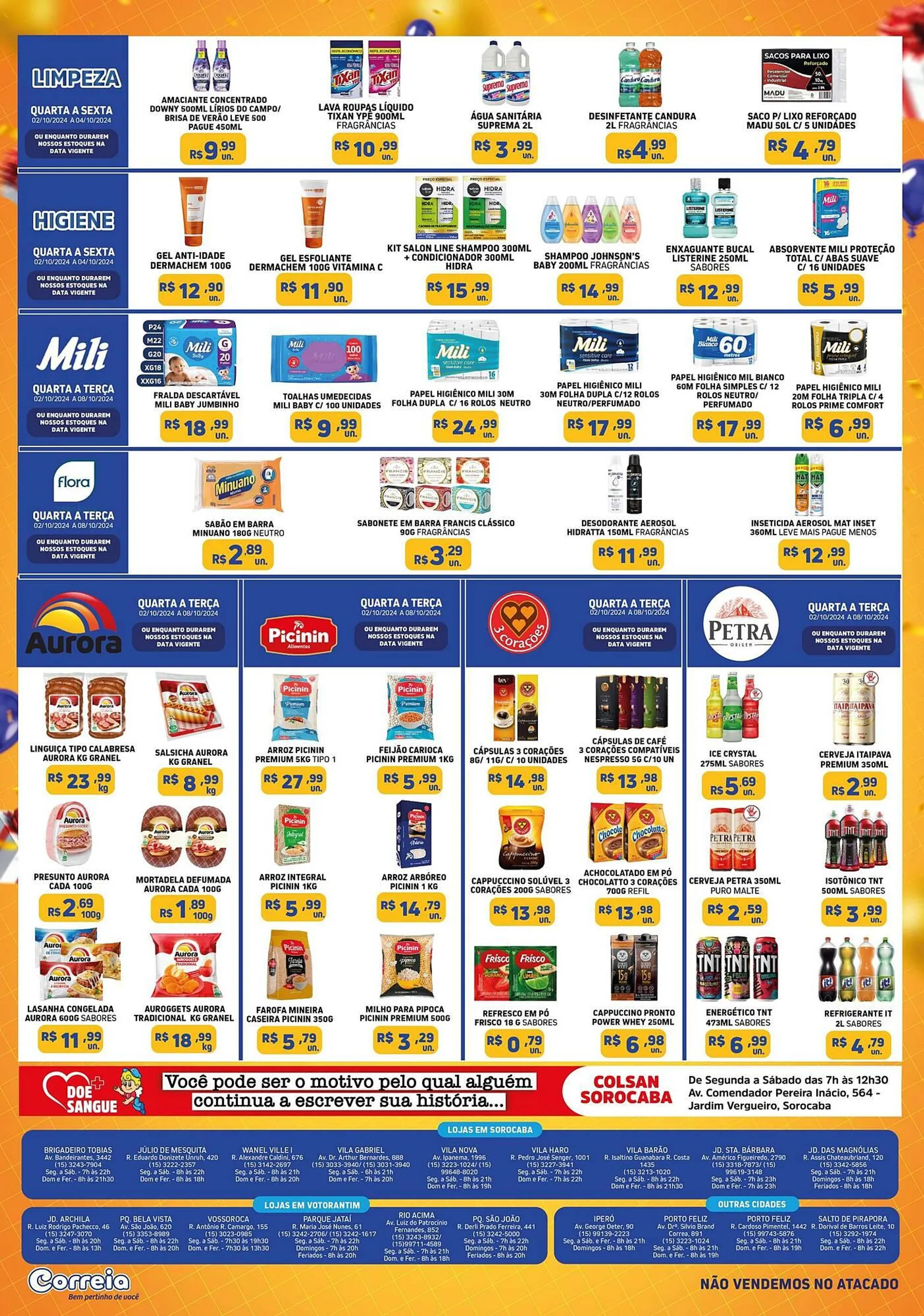 Encarte de Catálogo Supermercados Correia 2 de outubro até 8 de outubro 2024 - Pagina 2