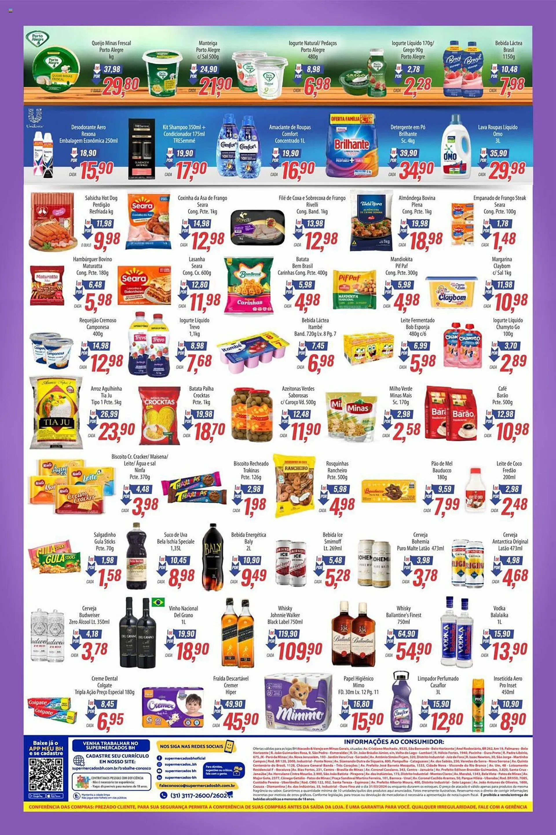 Encarte de Catálogo Supermercados BH 19 de março até 31 de março 2024 - Pagina 2