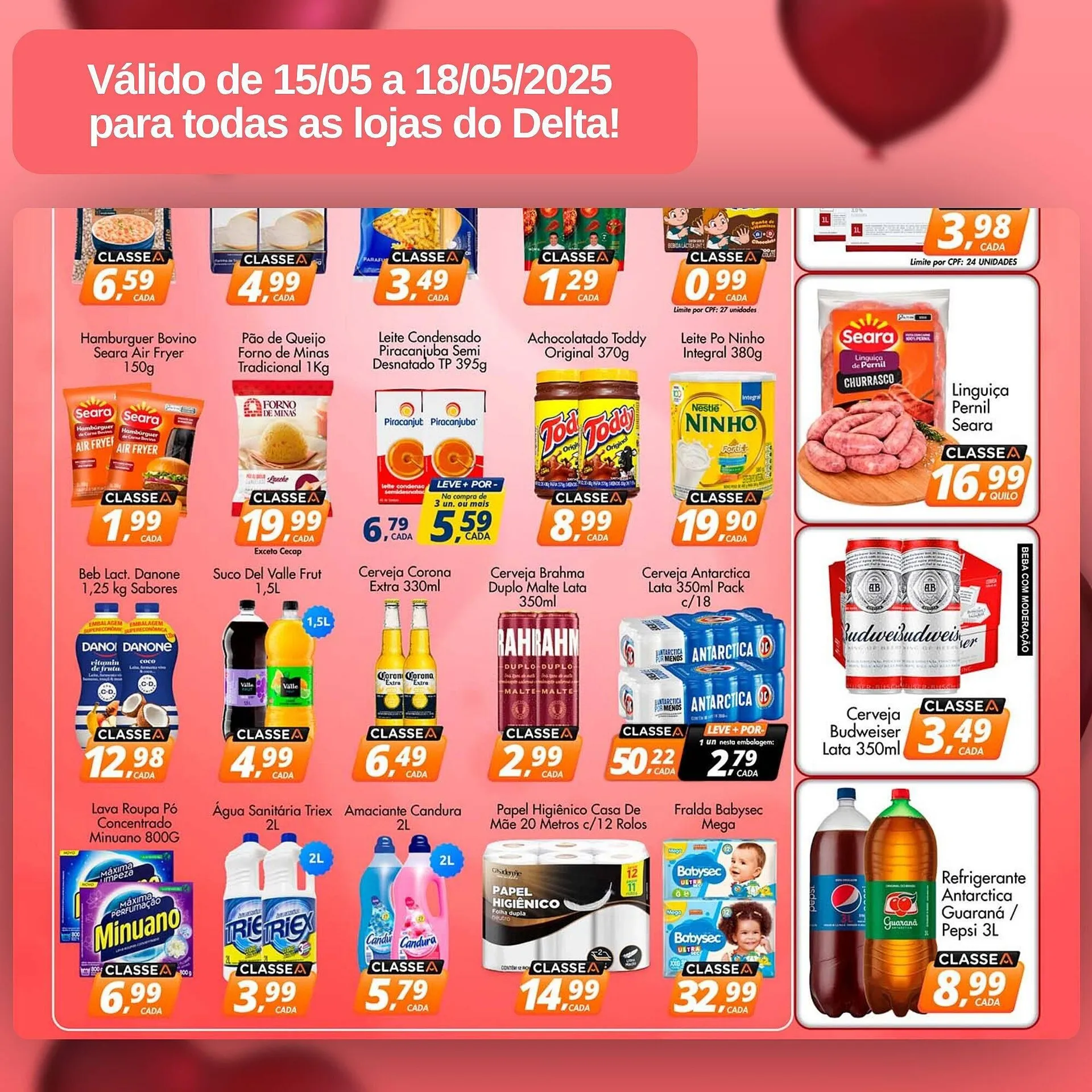 Encarte de Catálogo Delta Supermercados 15 de maio até 18 de maio 2025 - Pagina 2