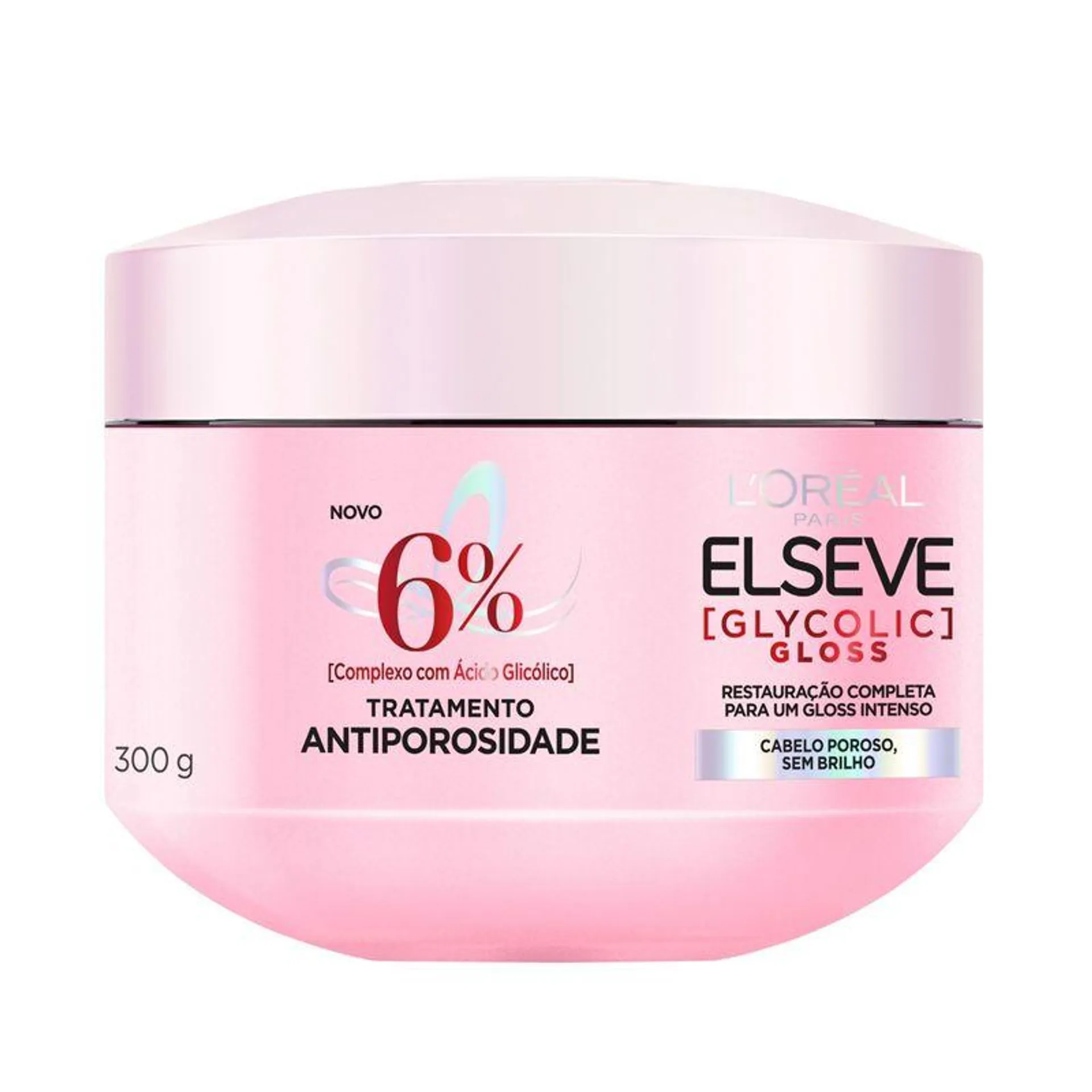 Creme de Tratamento Antiporosidade L'Oréal Paris Elseve Glycolic Gloss 300g