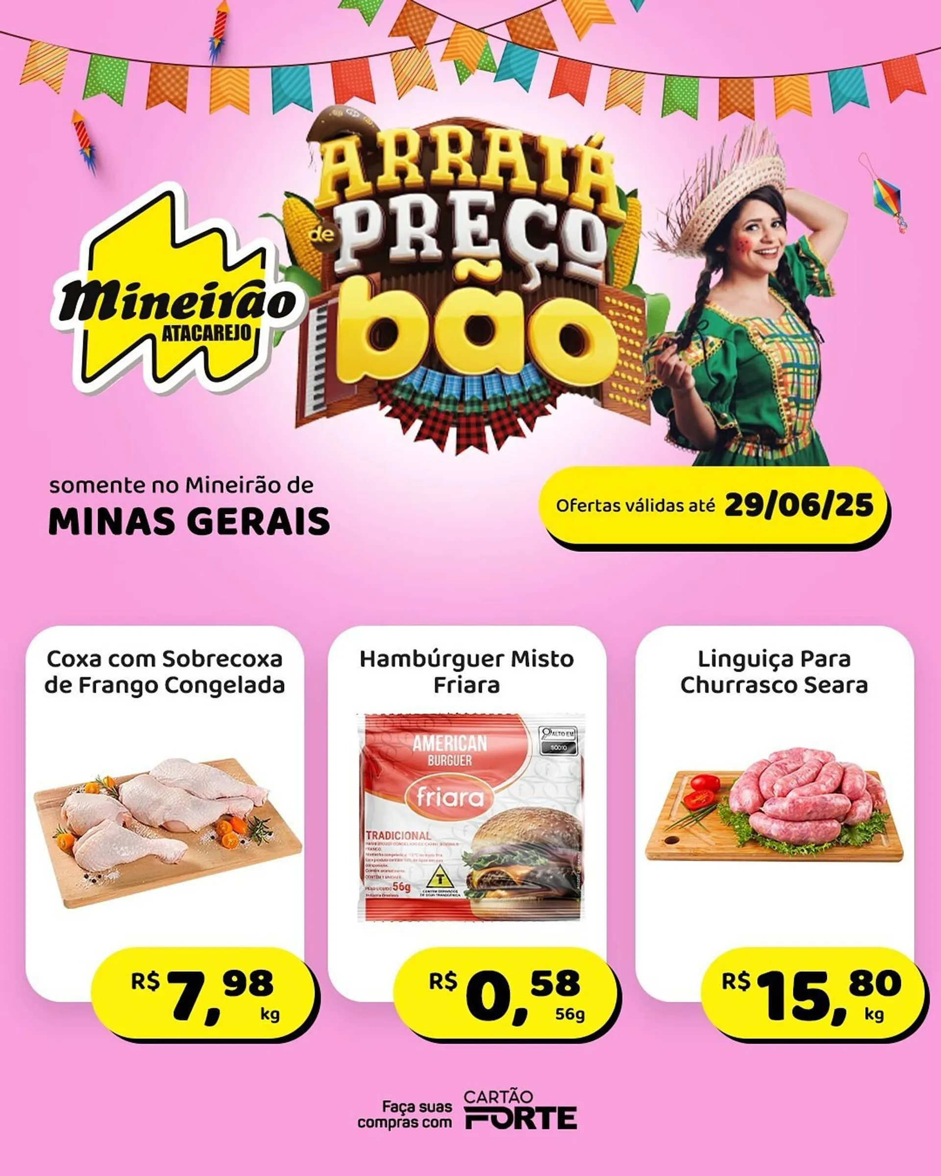 Encarte de Catálogo Mineirão Atacarejo 23 de junho até 29 de junho 2025 - Pagina 1
