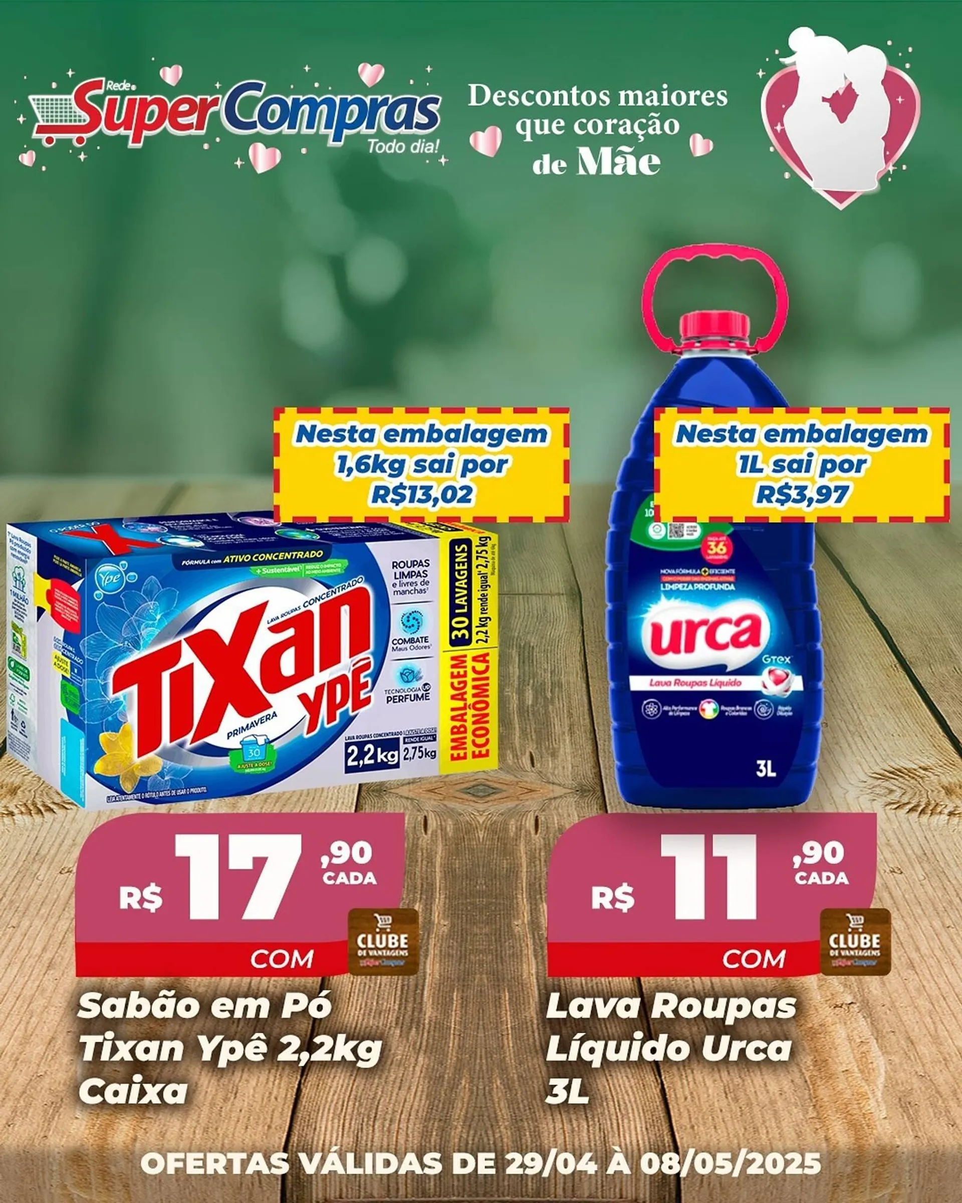 Encarte de Catálogo Rede Super Compras 30 de abril até 8 de maio 2025 - Pagina 1