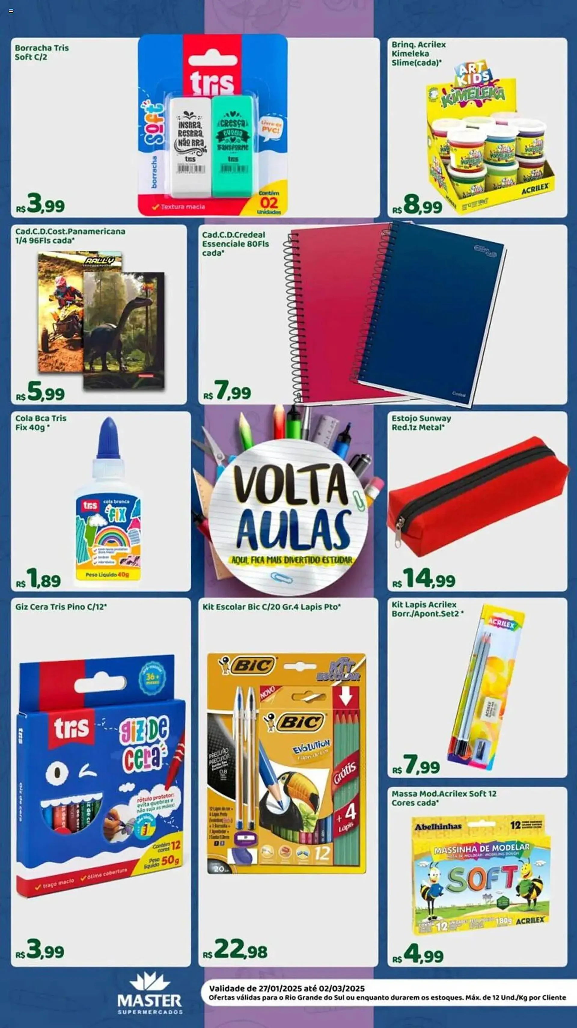 Encarte de Catálogo Master Supermercados 27 de janeiro até 2 de março 2025 - Pagina 2
