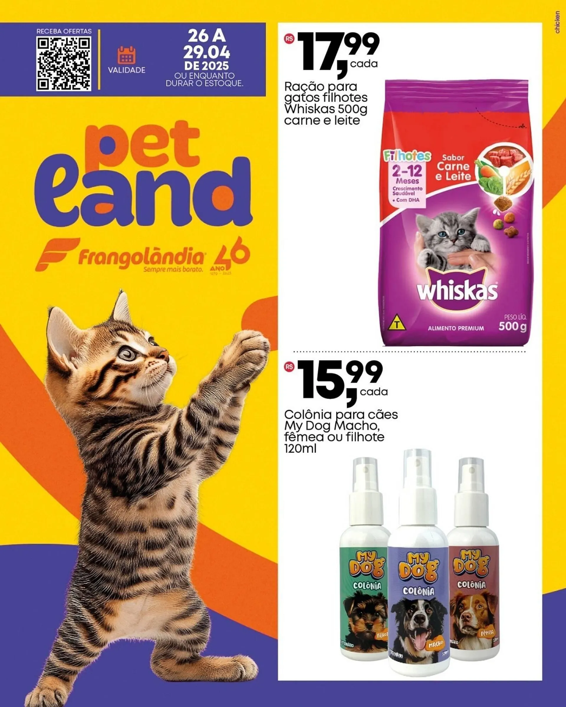 Encarte de Ofertas Frangolândia 25 de abril até 29 de abril 2025 - Pagina 3