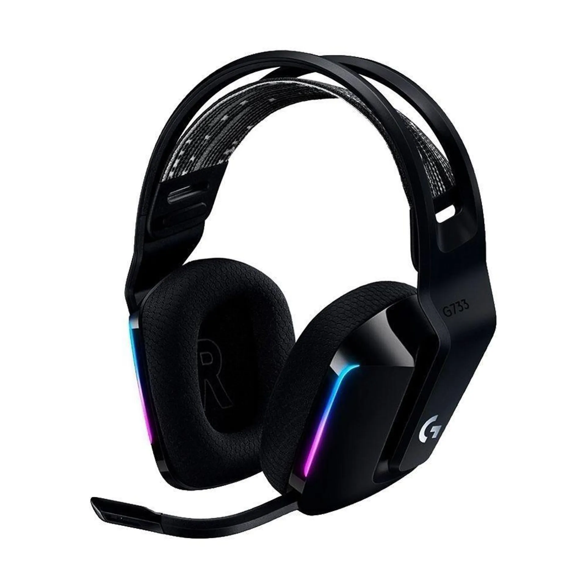 Headset Gamer Wireless Logitech G733 Preto