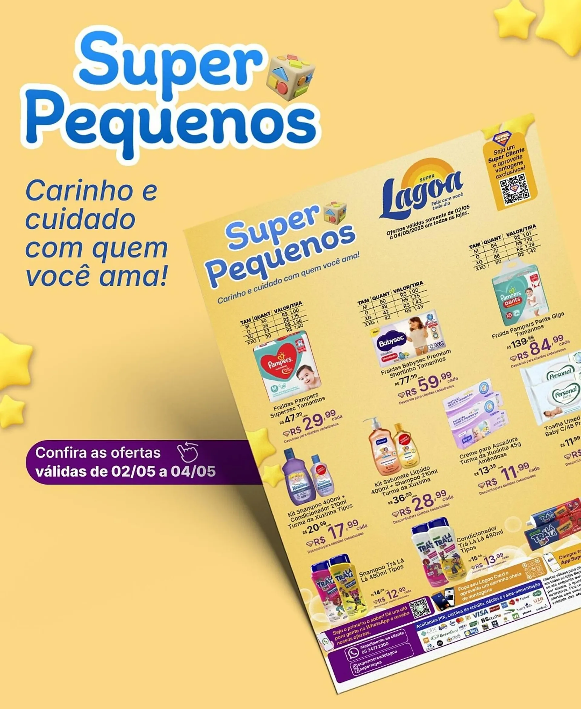Encarte de Catálogo Super Lagoa 2 de maio até 4 de maio 2025 - Pagina 1