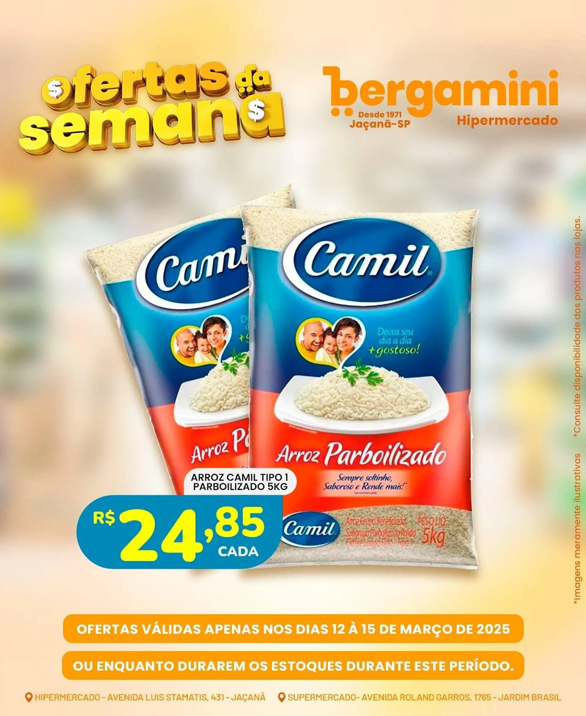 Encarte de Catálogo Supermercado Bergamini 11 de março até 15 de março 2025 - Pagina 3