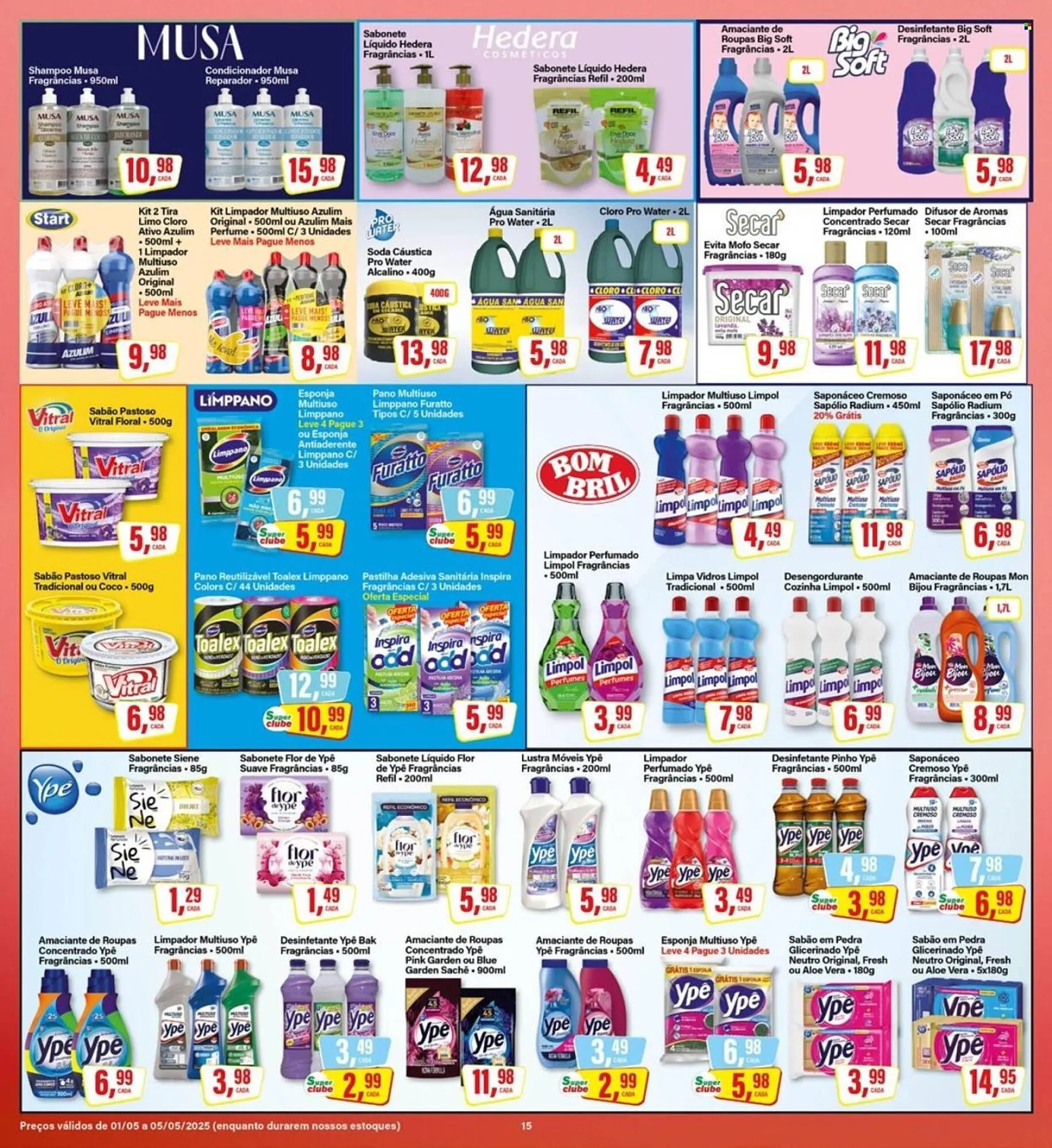 Encarte de Catálogo Rede Supermarket 1 de maio até 5 de maio 2025 - Pagina 15