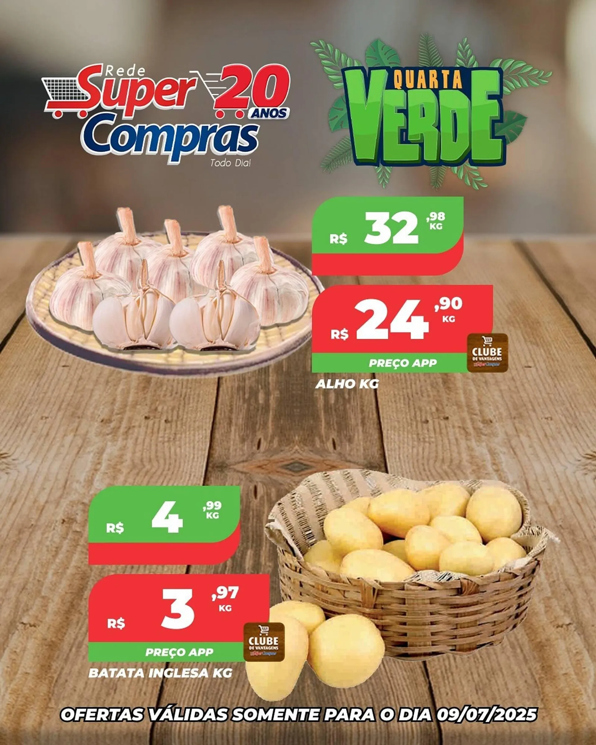 Encarte de Catálogo Rede Super Compras 9 de julho até 9 de julho 2025 - Pagina 1