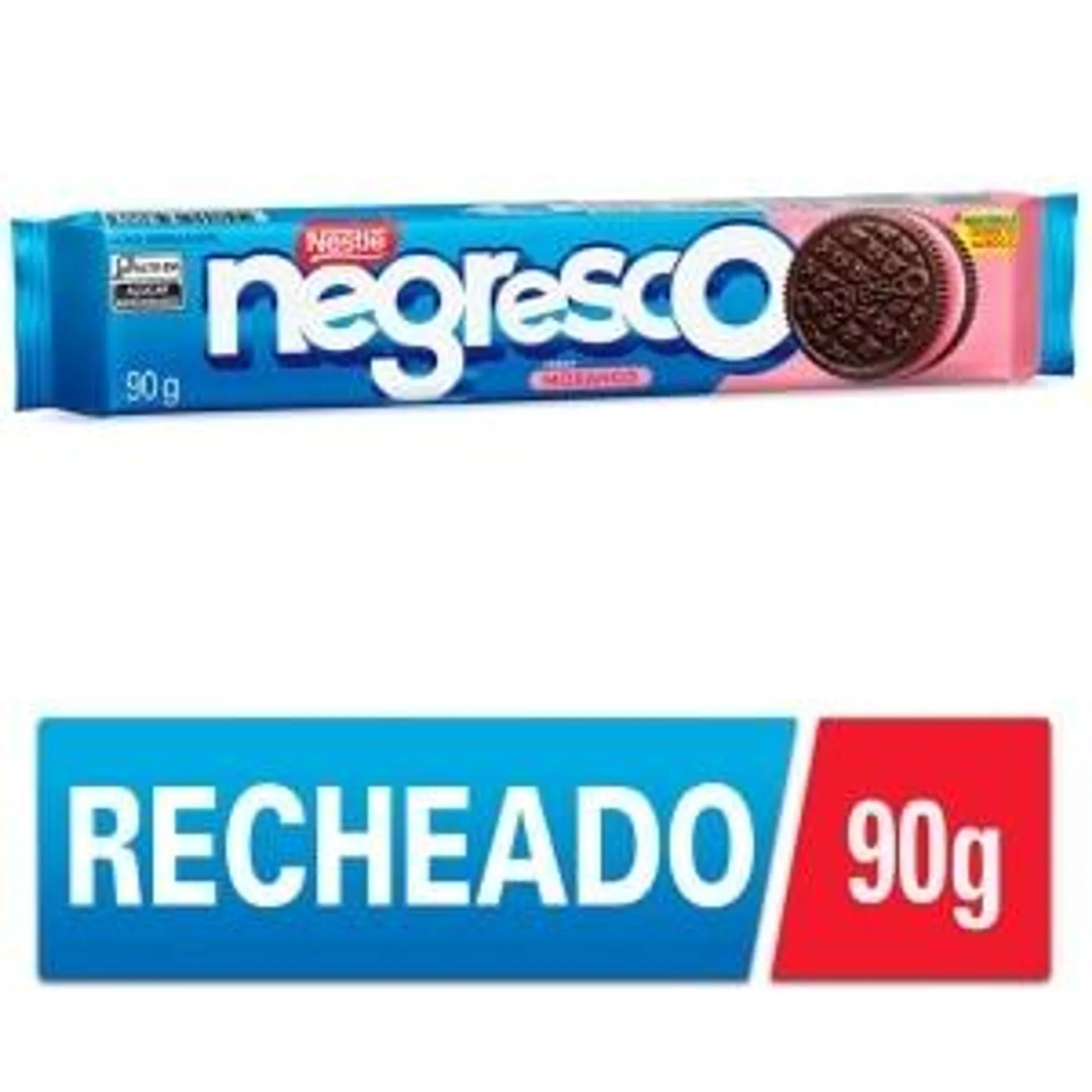 Biscoito Recheado NEGRESCO Morango 90g